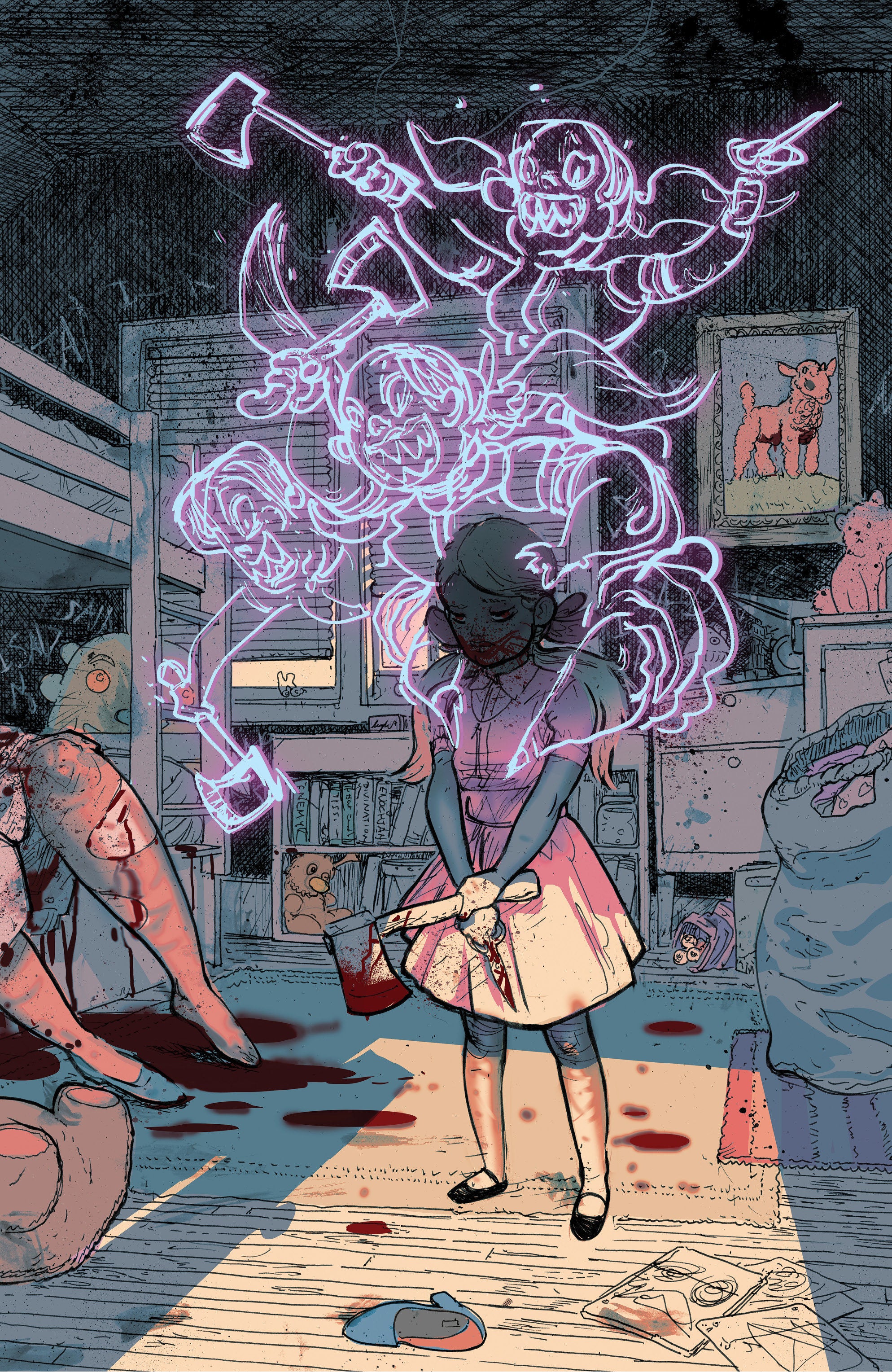 Hello Darkness #19 BOOM C Full Art Rossmo 03/18/2026 | BD Cosmos