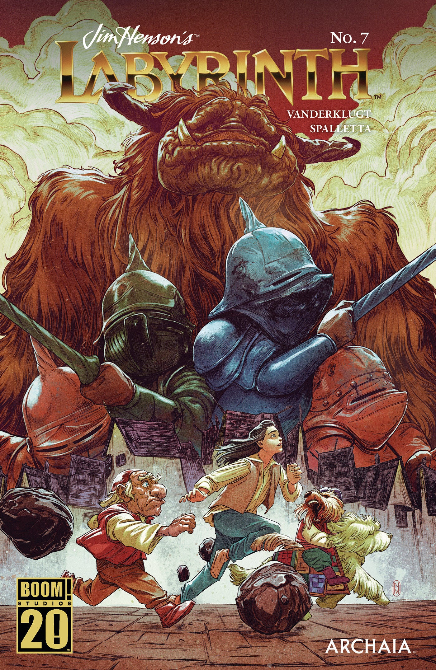 Jim Henson'S Labyrinth #7 A Main (Dressed, Malavia) | BD Cosmos