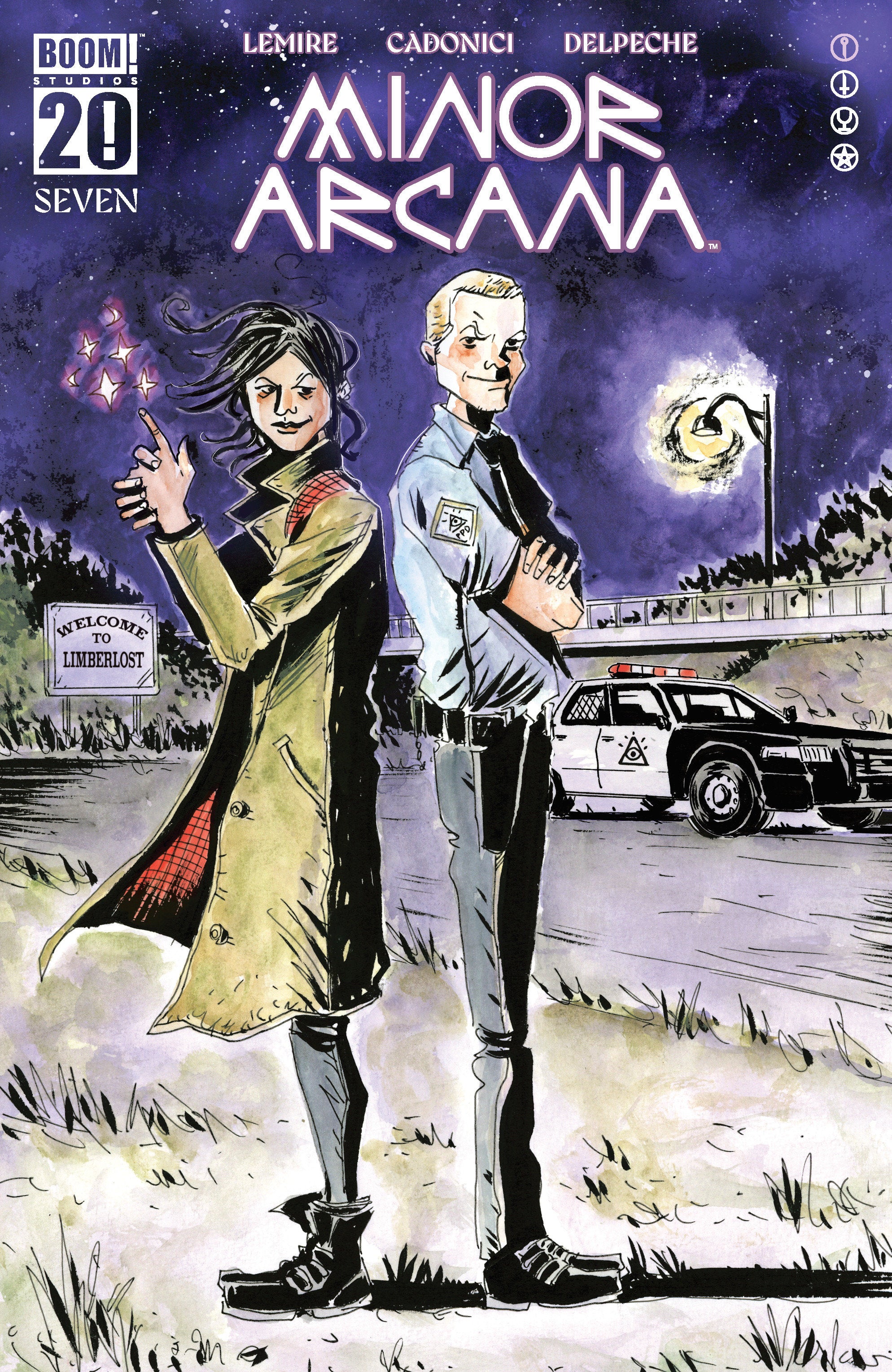 Minor Arcana #7 A Main (Dressed, Lemire) | BD Cosmos