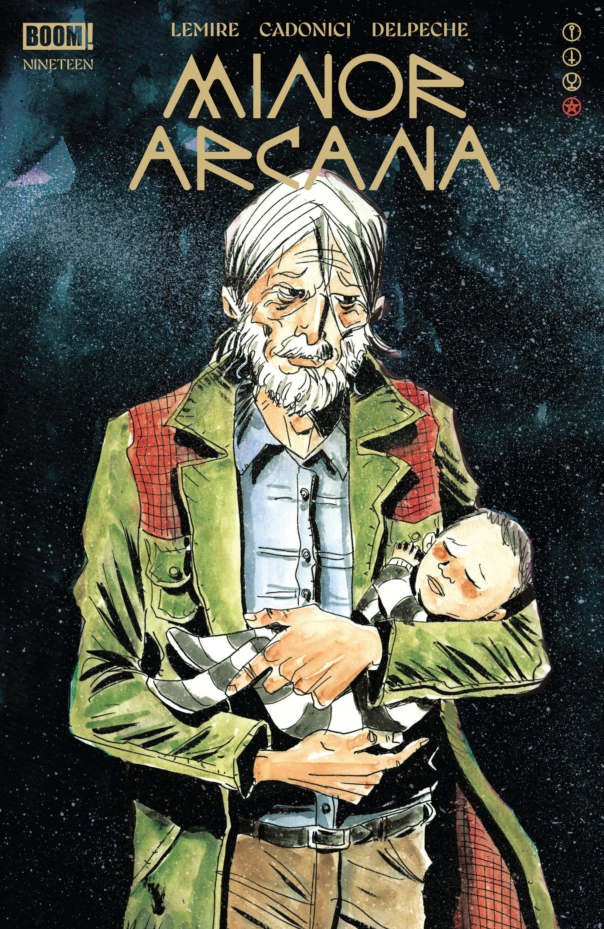 Minor Arcana #19 A Main (Dressed, Lemire) | BD Cosmos