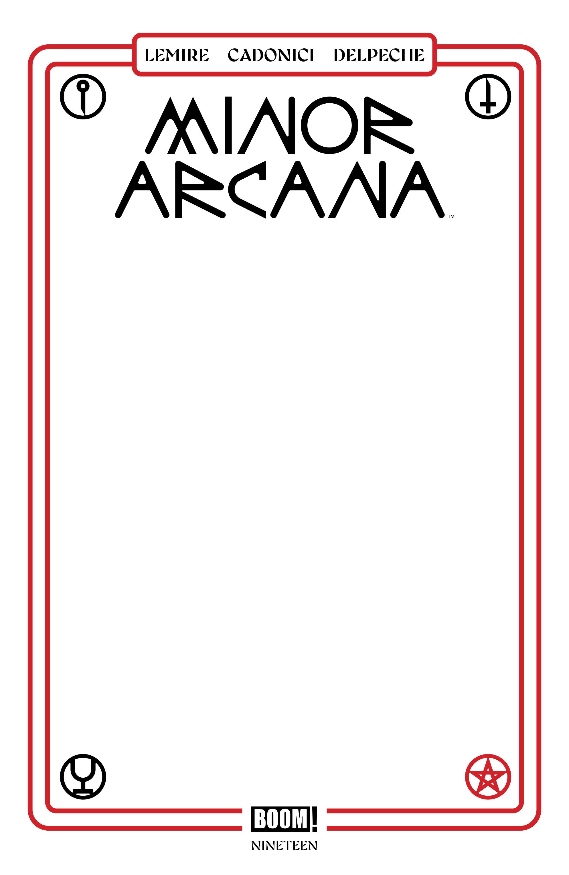 Minor Arcana #19 C Blank Sketch Variant | BD Cosmos