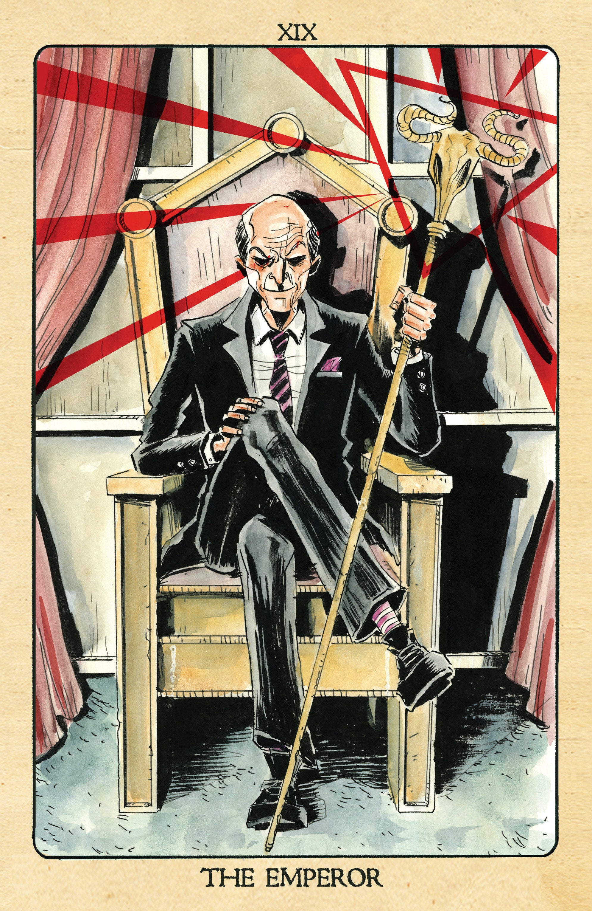 Minor Arcana #19 D 1 in 10 Variant Edition Tarot Variant (Dressed, Lemire) | BD Cosmos