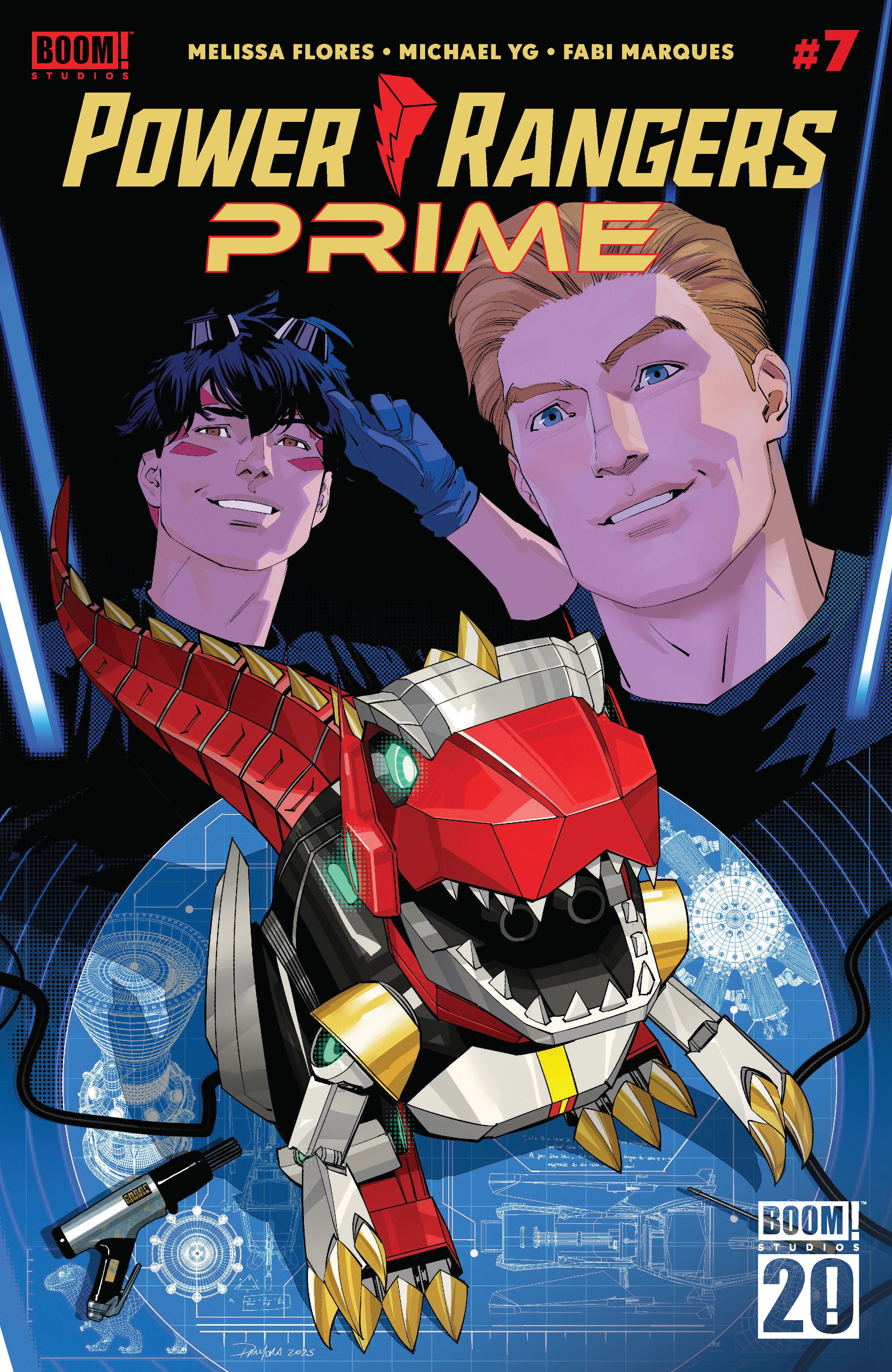 Power Rangers Prime #7 A Main (Dressed, Mora) | BD Cosmos