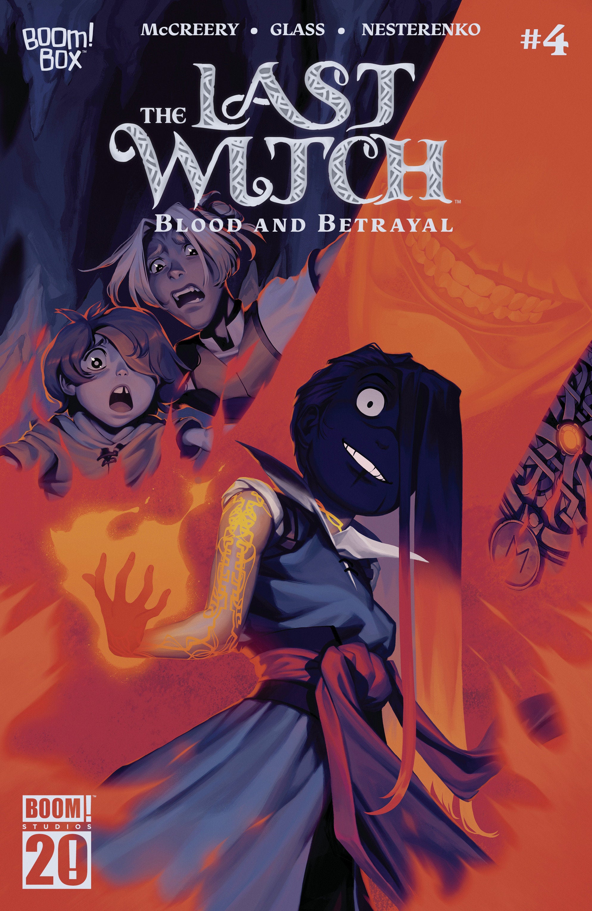 The Last Witch: Blood & Betrayal #4 A Main (Dressed, Glass) | BD Cosmos