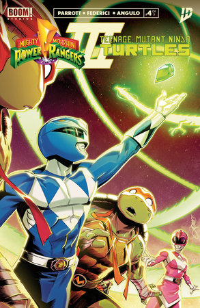 Mighty Morphin Power Rangers TMNT 3 #4 BOOM A Zonno 01/21/2026 | BD Cosmos