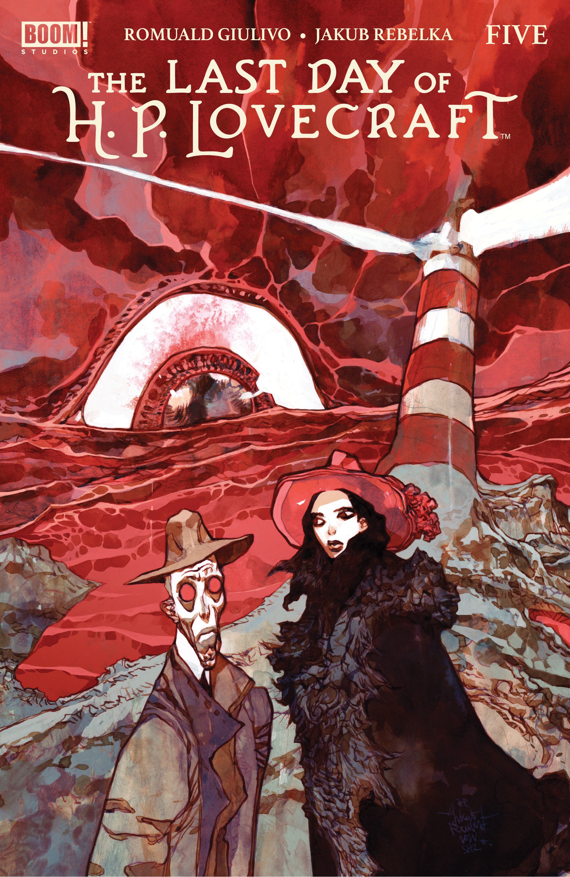 The Last Day Of H.P. Lovecraft #5 BOOM A Main Rebelka 03/18/2026 | BD Cosmos