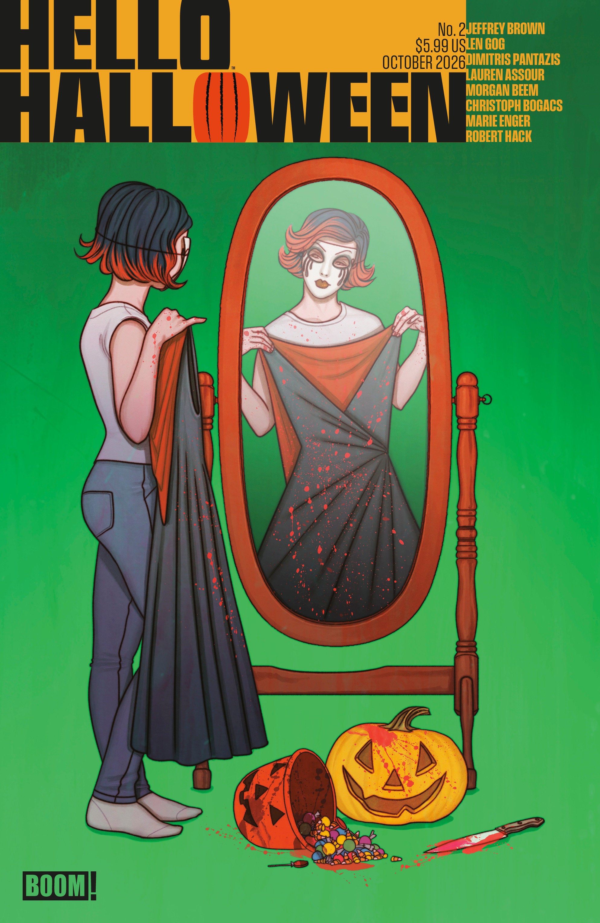 Hello Halloween #2 B Variant (Dressed, Frison) | BD Cosmos