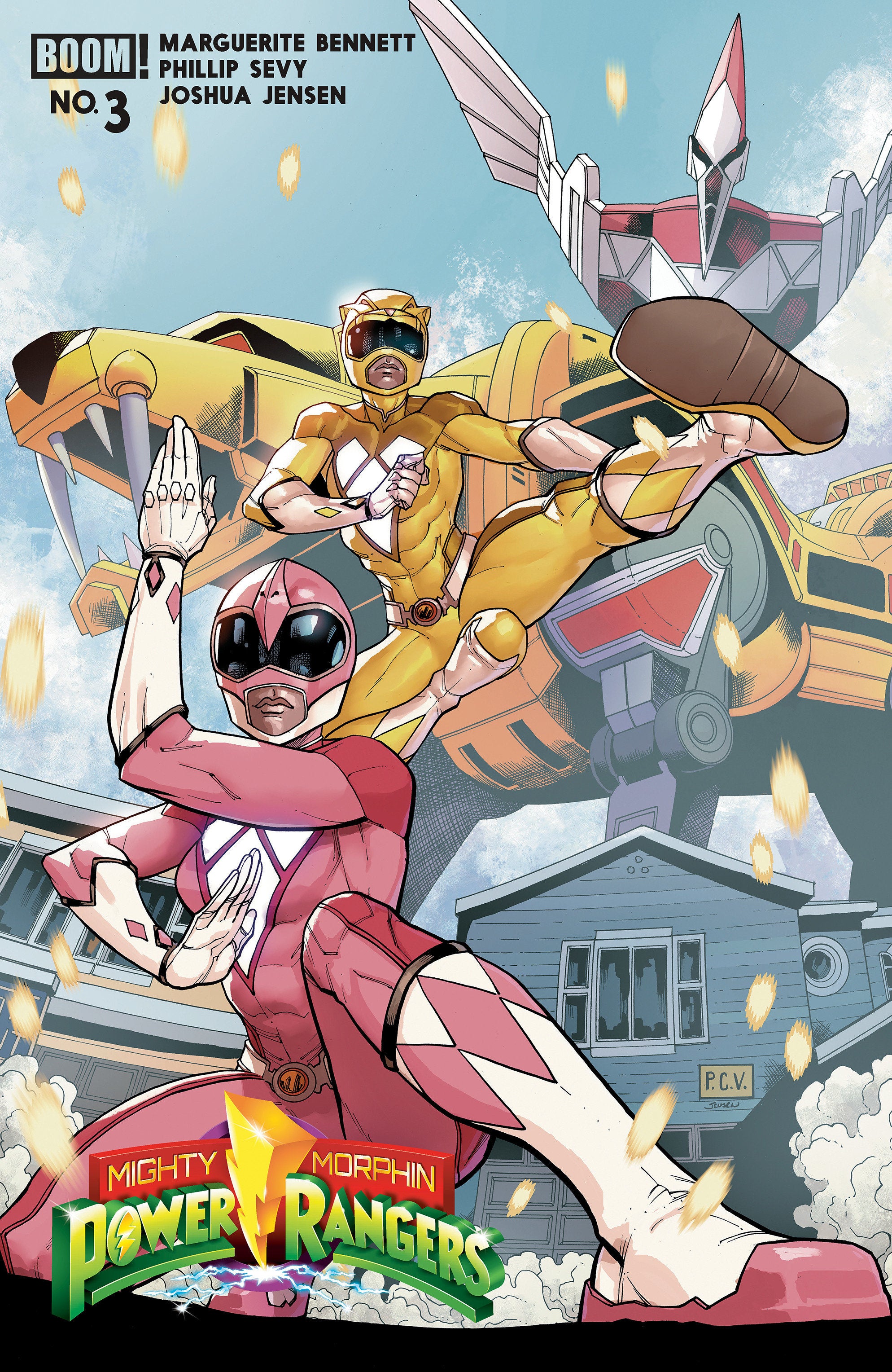 Mighty Morphin Power Rangers 2026 #3 Boom B Sevy 08/26/2026 | BD Cosmos