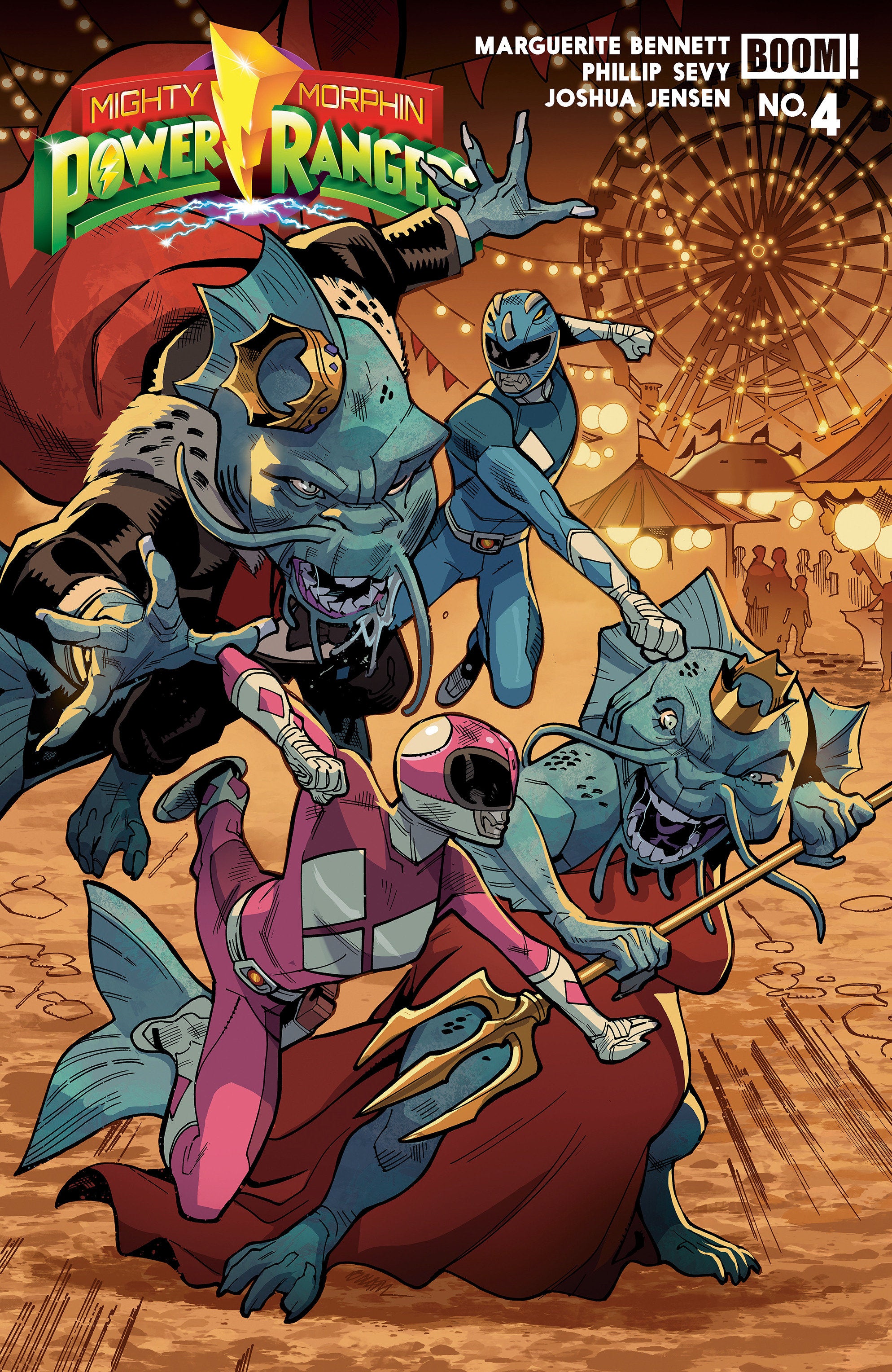 Mighty Morphin Power Rangers 2026 #4 Boom A Main Balám 09/23/2026 | BD Cosmos