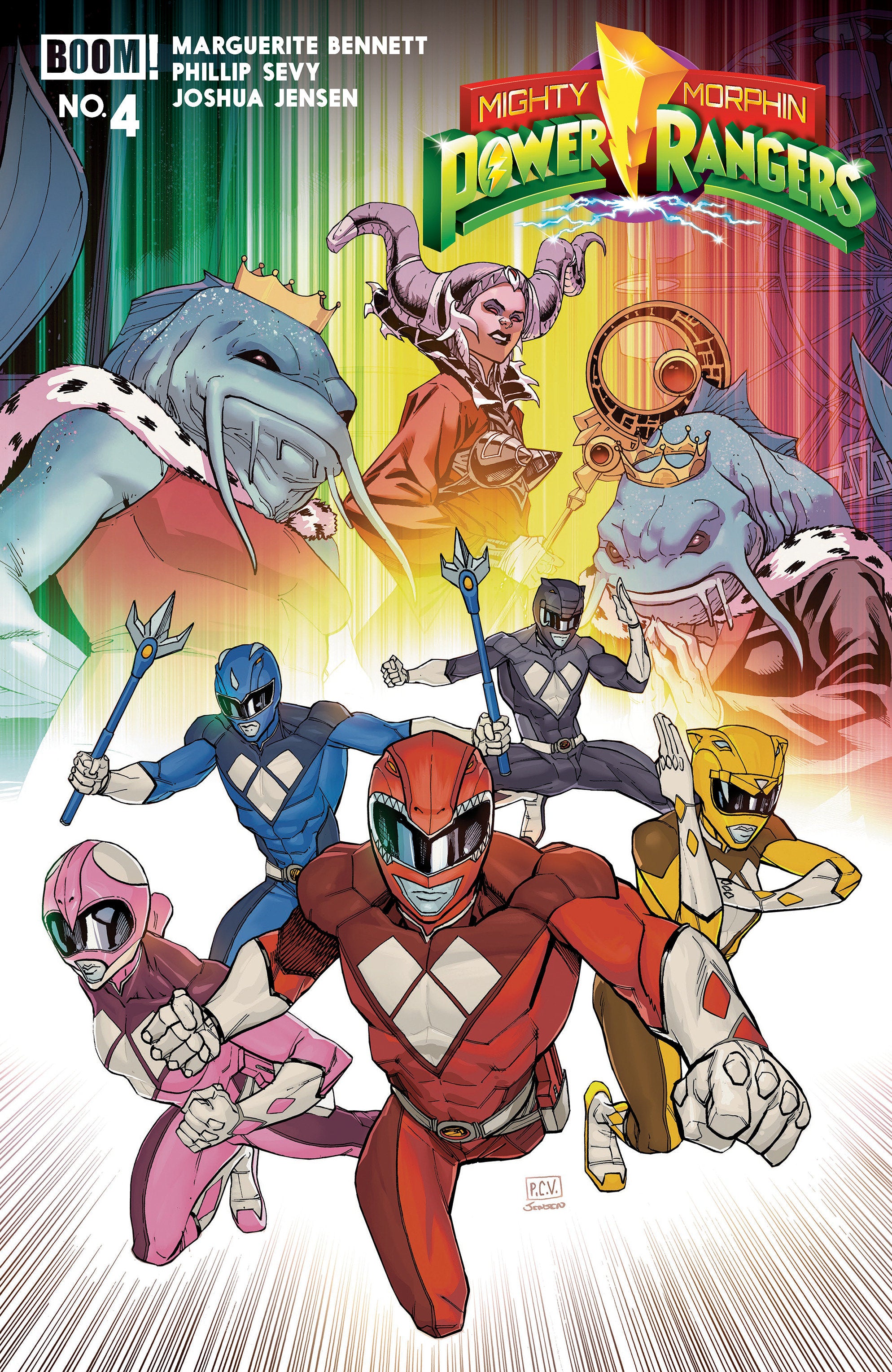 Mighty Morphin Power Rangers 2026 #4 Boom B Sevy 09/23/2026 | BD Cosmos