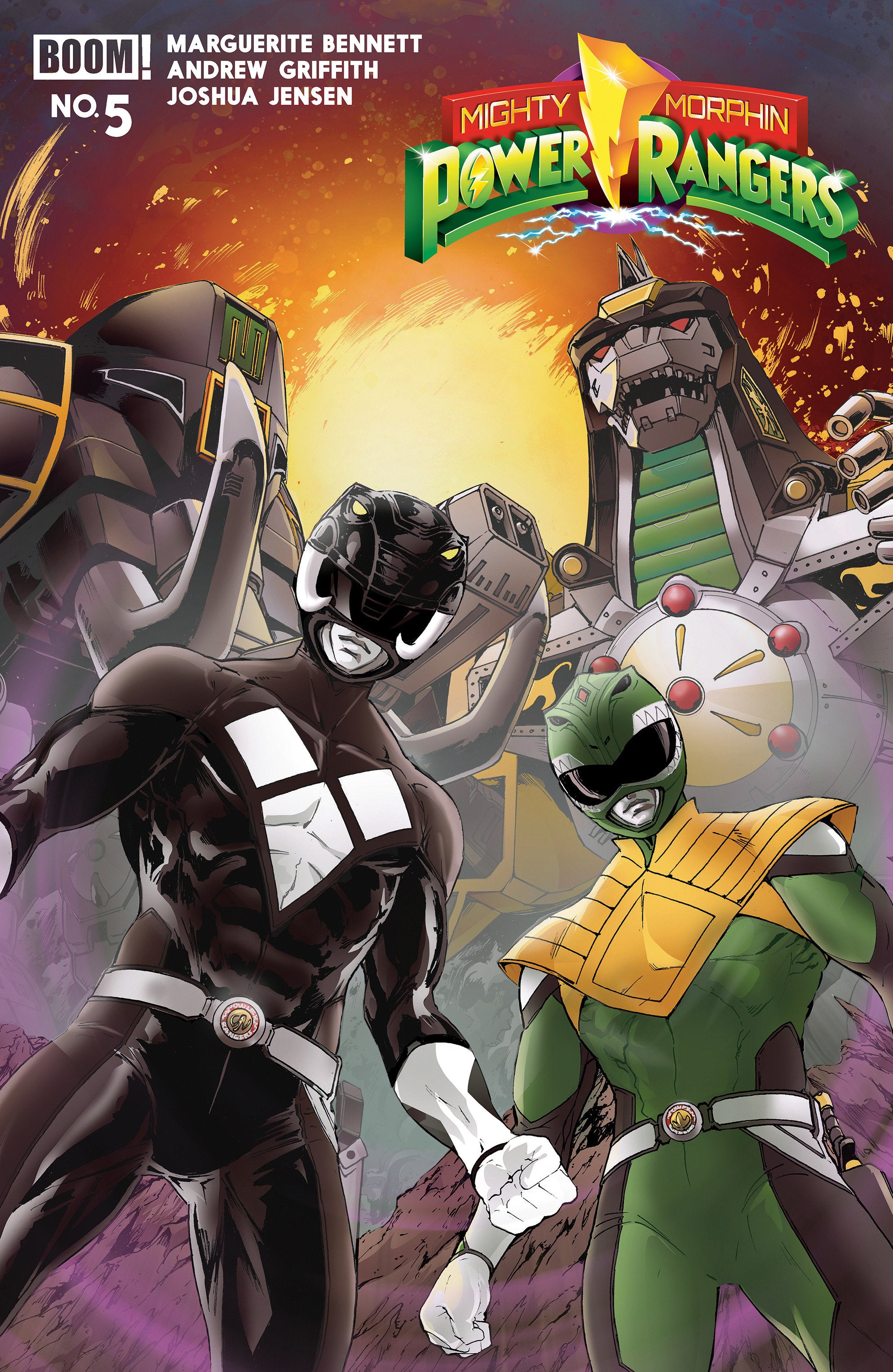 Mighty Morphin Power Rangers 2026 #5 Boom B Griffith 10/28/2026 | BD Cosmos