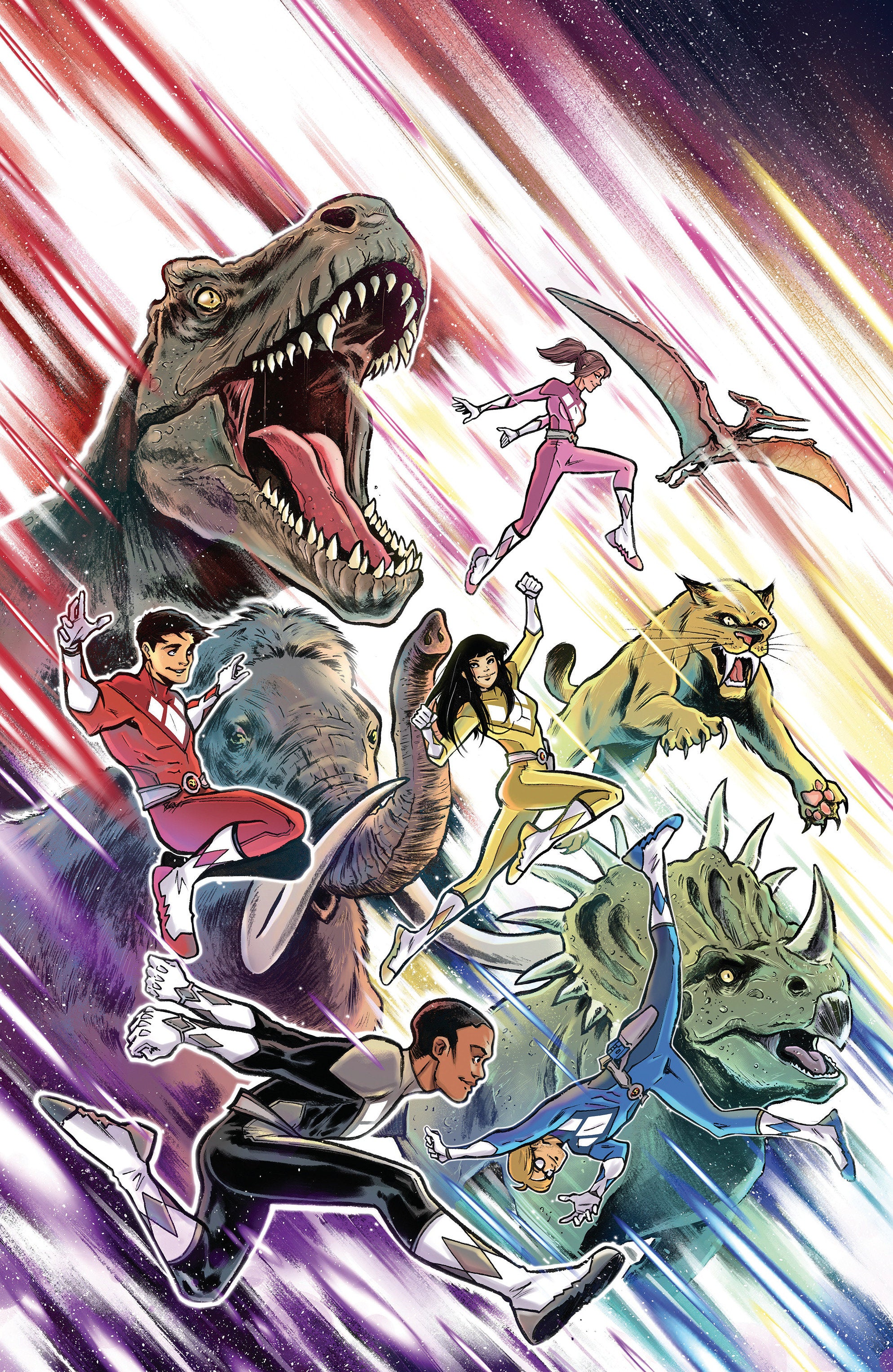 Mighty Morphin Power Rangers 2026 #6 Boom E Foil Virgin Foil Gianfelice 11/25/2026 | BD Cosmos