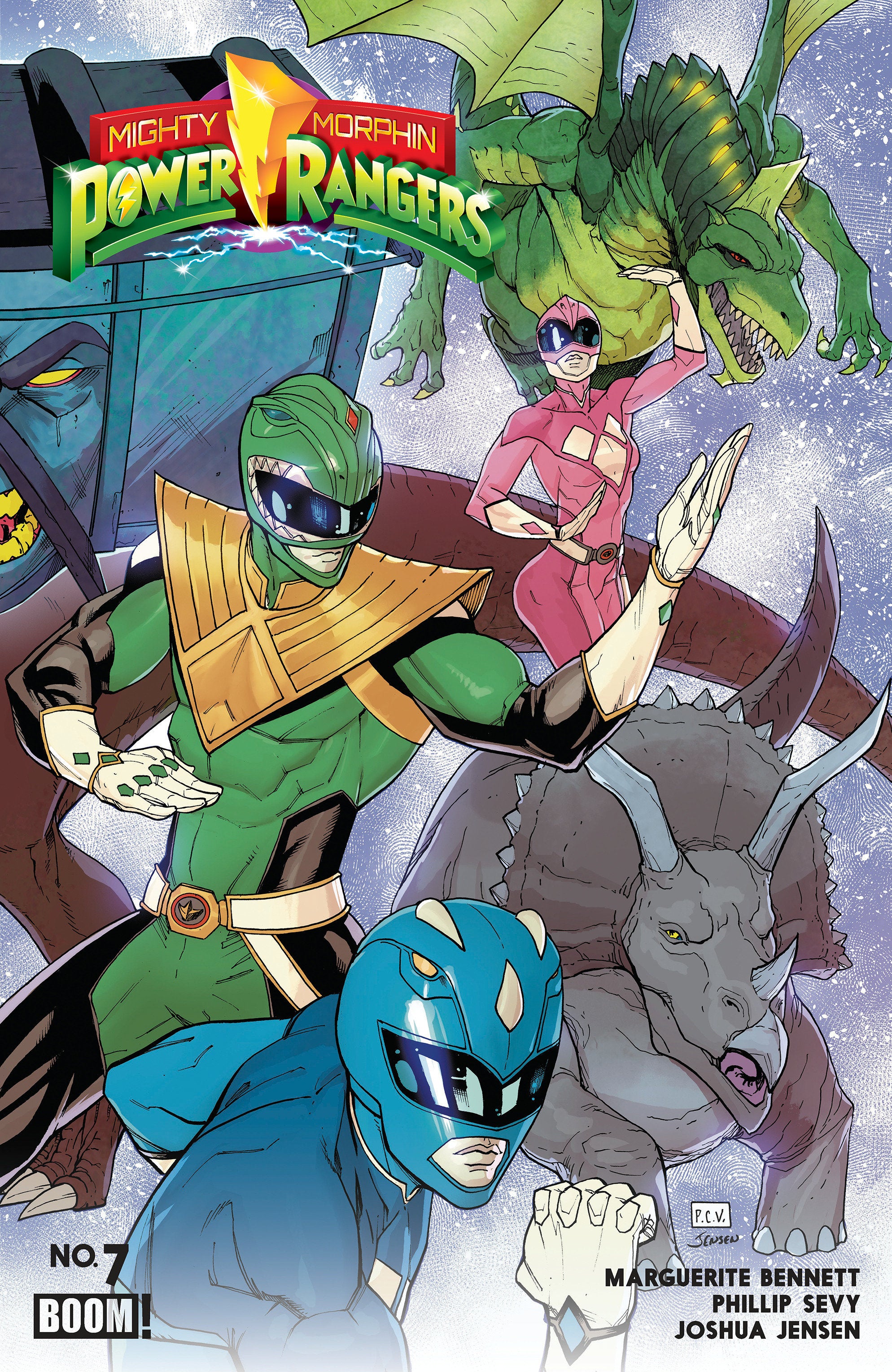 Mighty Morphin Power Rangers 2026 #7 BOOM B Sevy 12/30/2026 | BD Cosmos