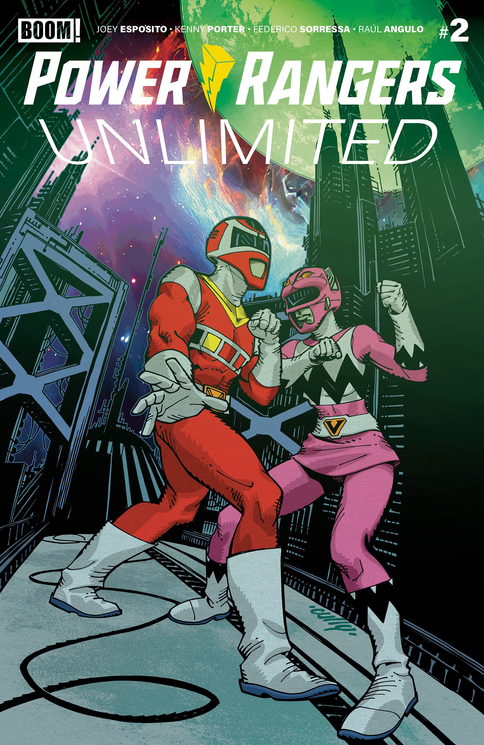 Power Rangers #2 Boom B Hamner 08/12/2026 | BD Cosmos