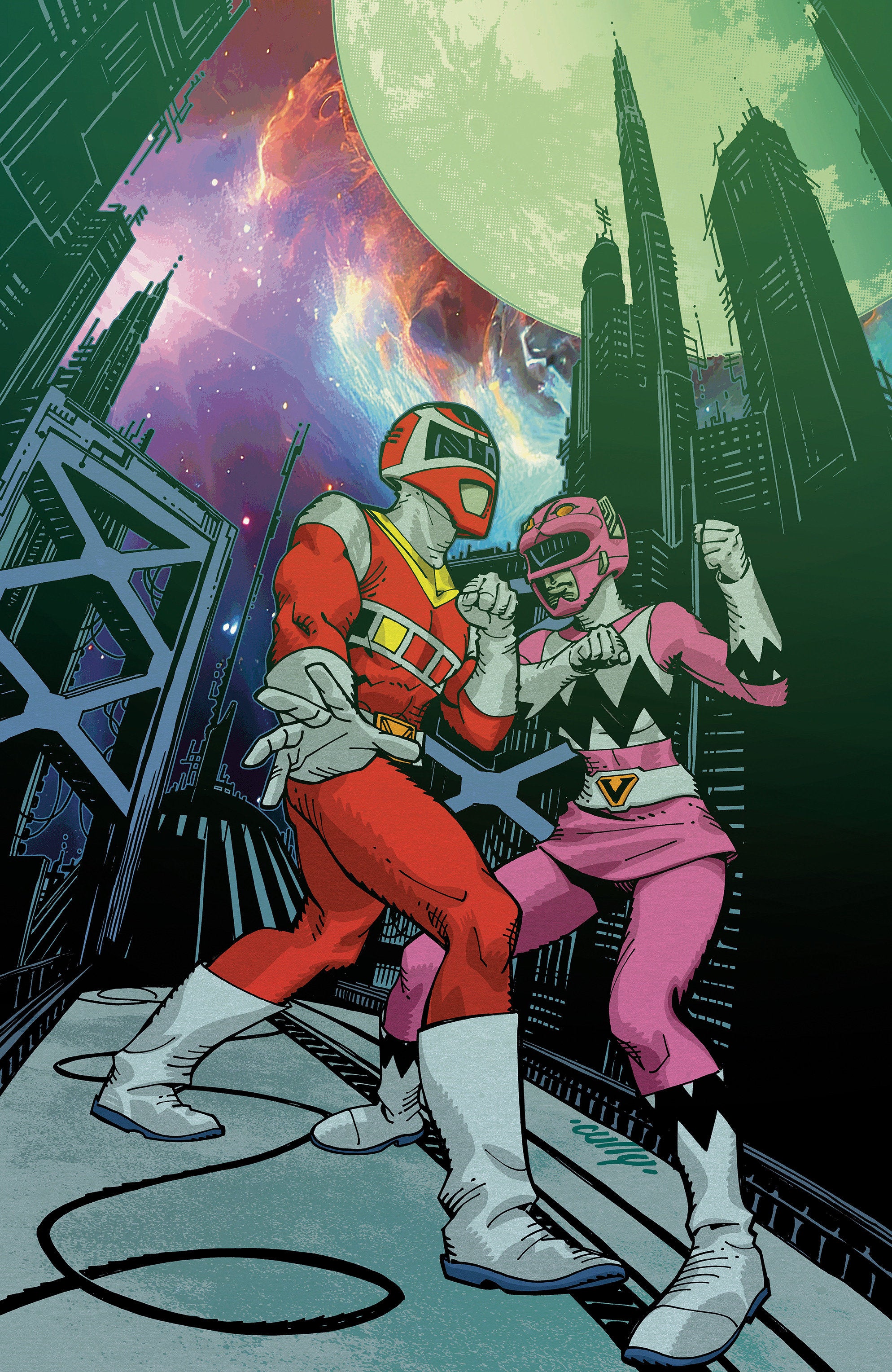 Power Rangers #2 Boom E 1:10 Foil Virgin Hamner 08/12/2026 | BD Cosmos