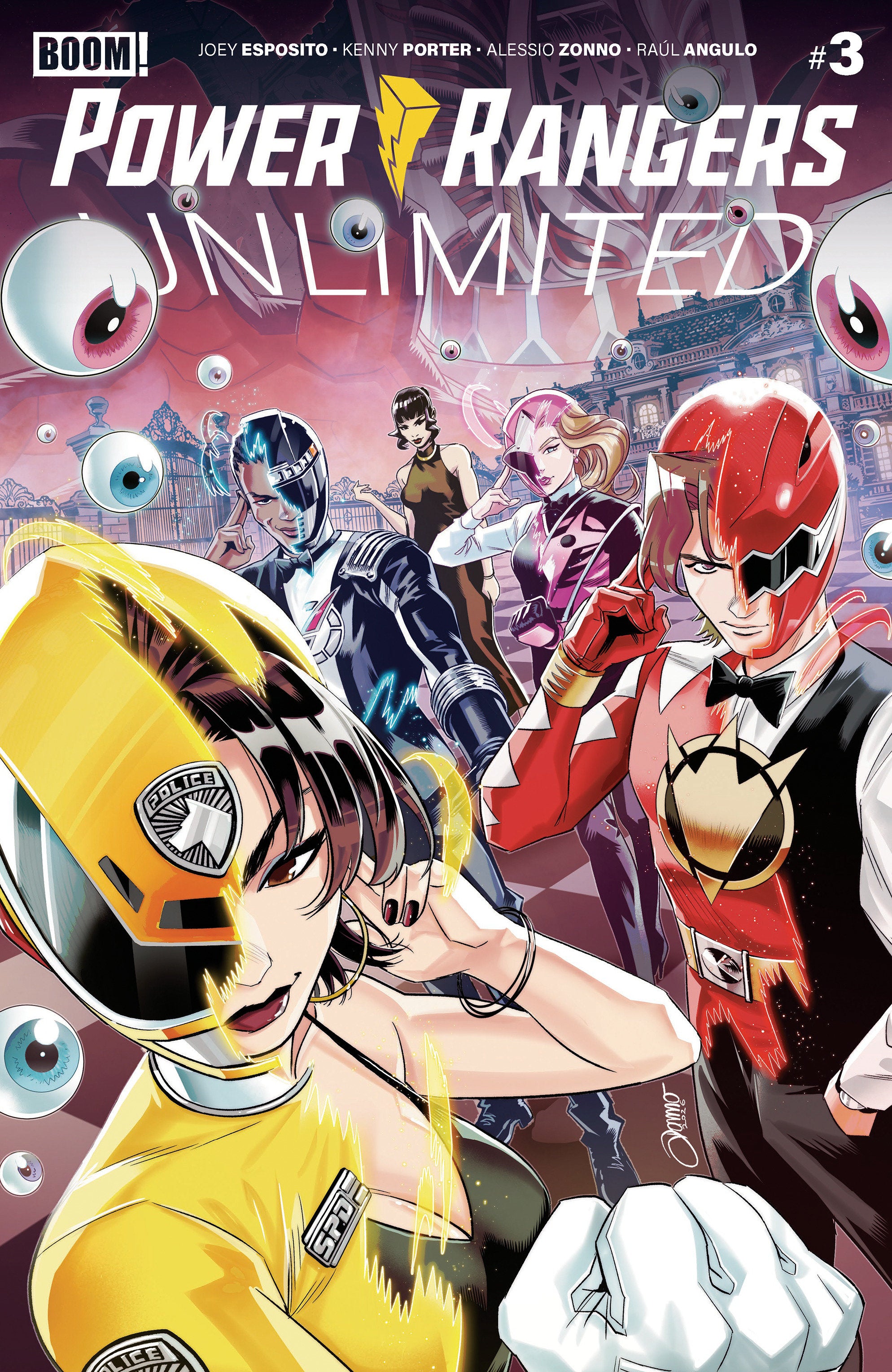 Power Rangers #3 Boom A Main Zonno 09/09/2026 | BD Cosmos