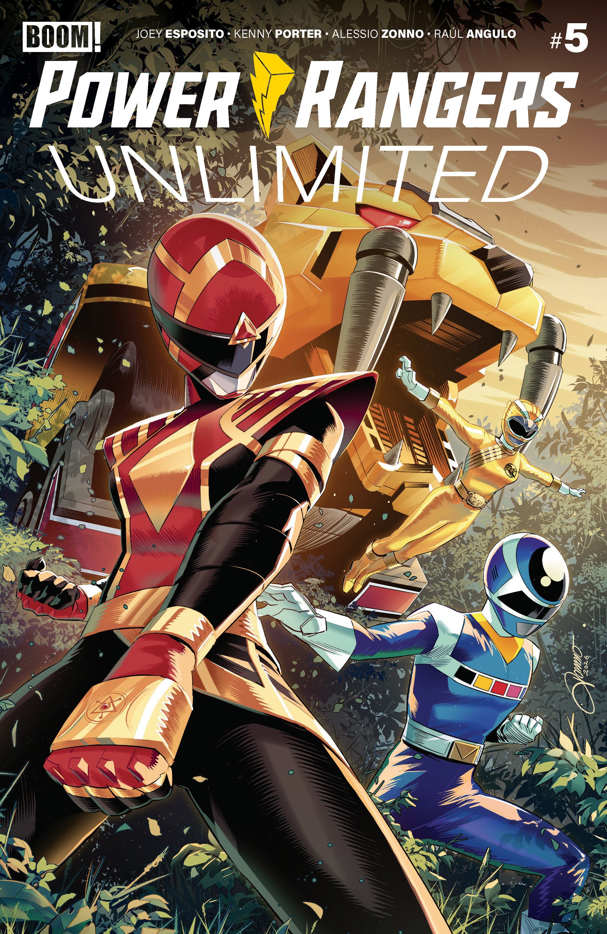 Power Rangers #5 Boom A Zonno 11/11/2026 | BD Cosmos