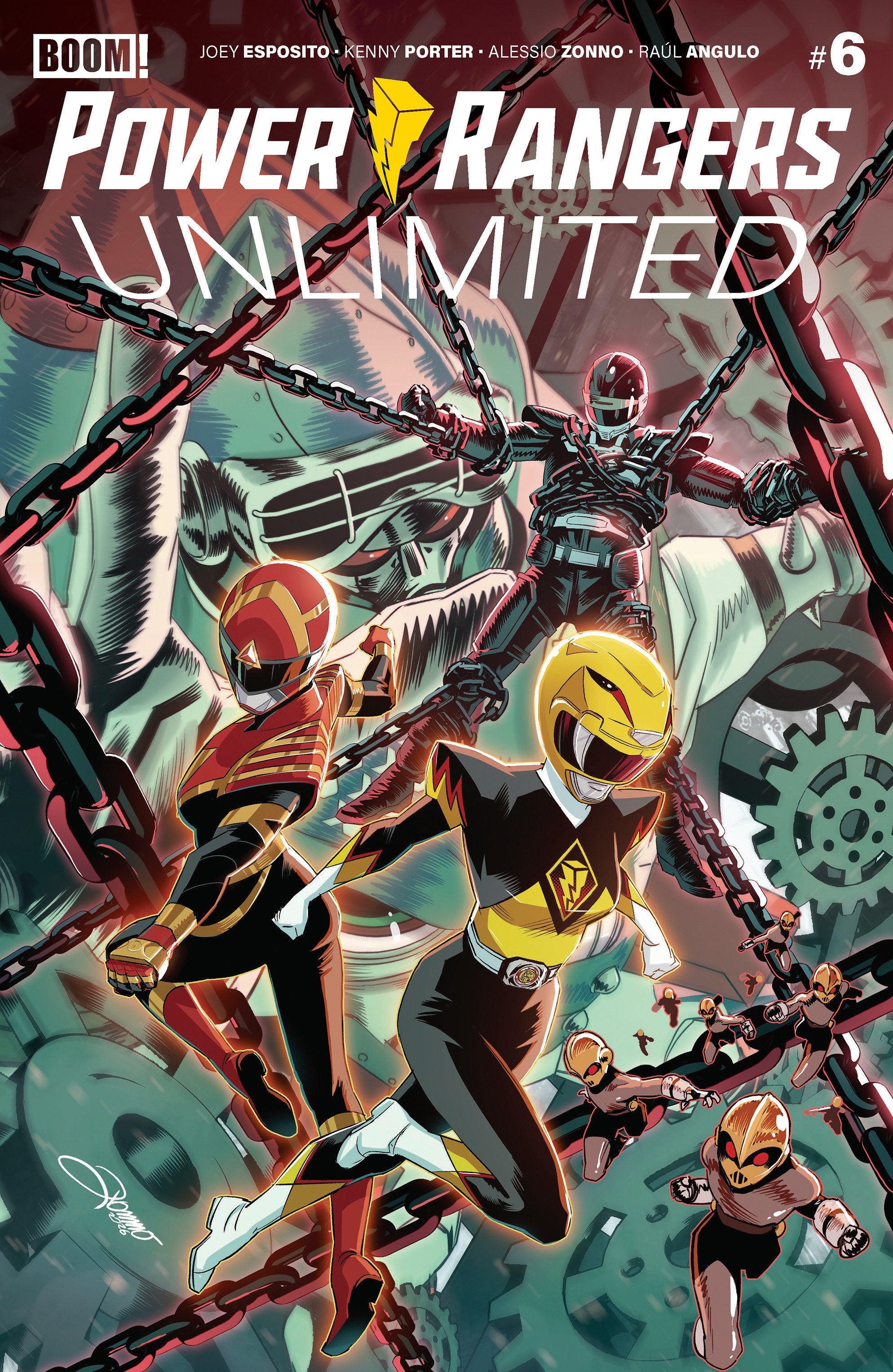 Power Rangers #6 BOOM A Main Zonno 12/16/2026 | BD Cosmos