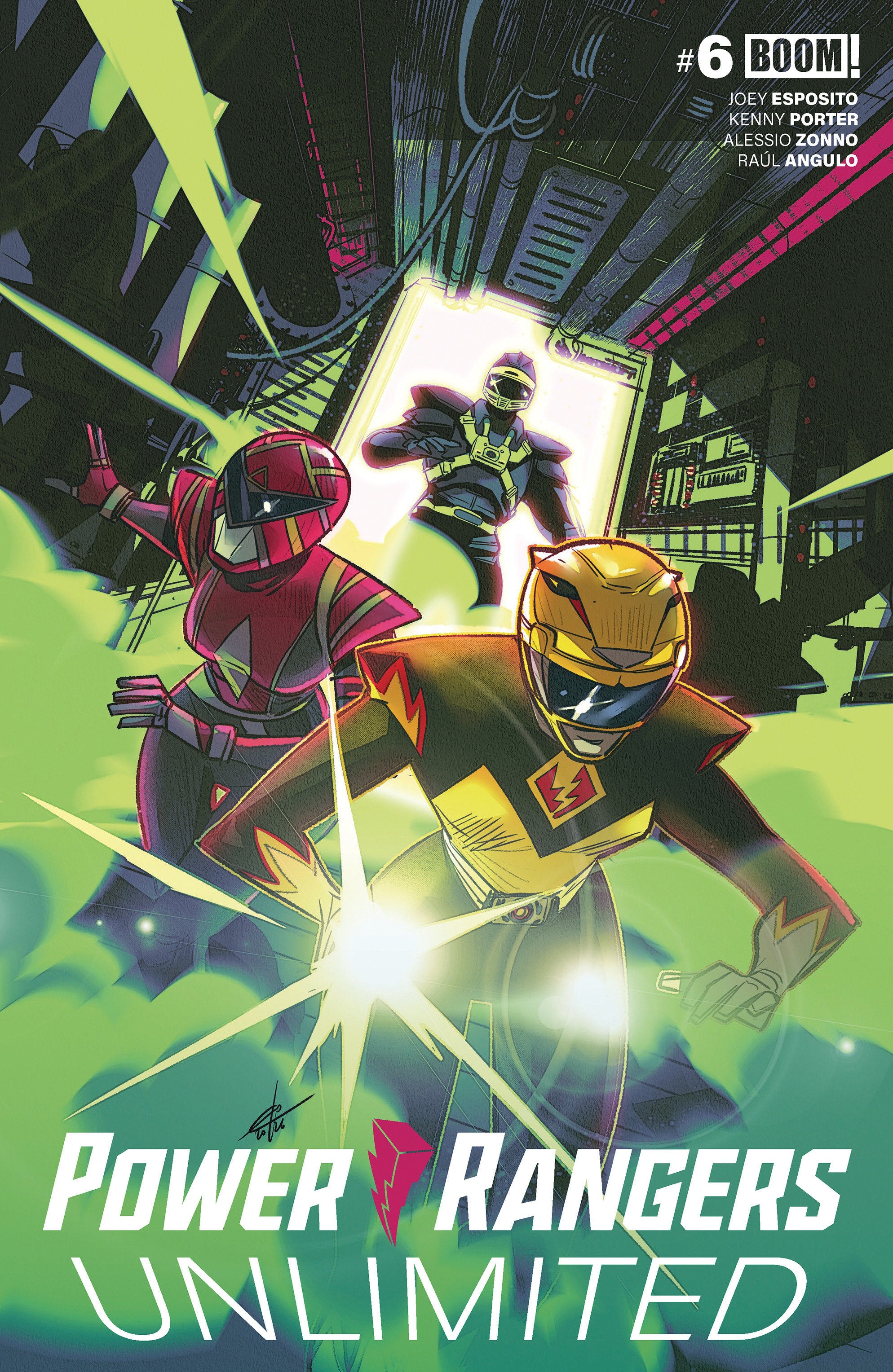 Power Rangers #6 BOOM B Carlini 12/16/2026 | BD Cosmos