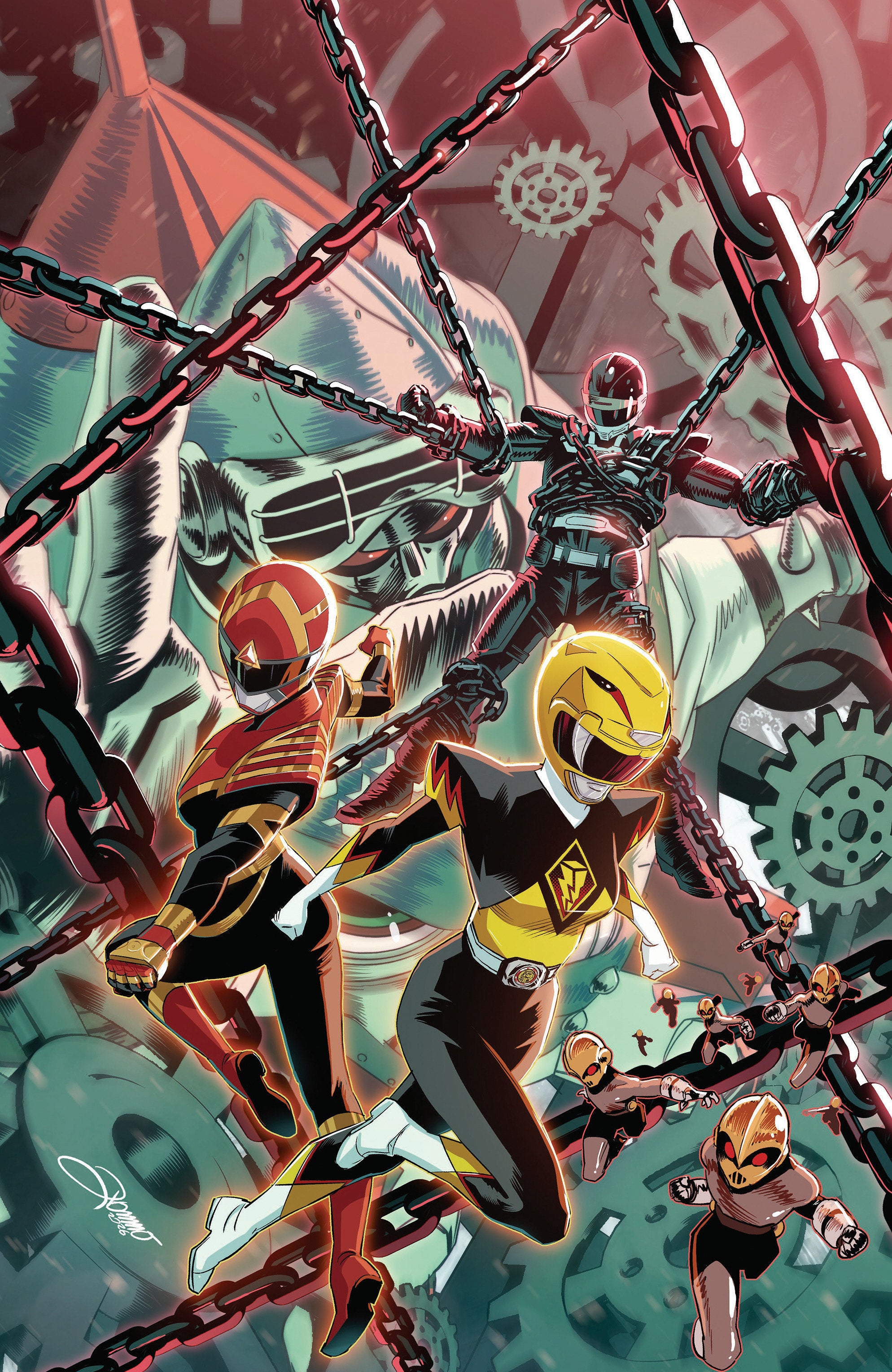 Power Rangers #6 BOOM D Foil Virgin Zonno 12/16/2026 | BD Cosmos