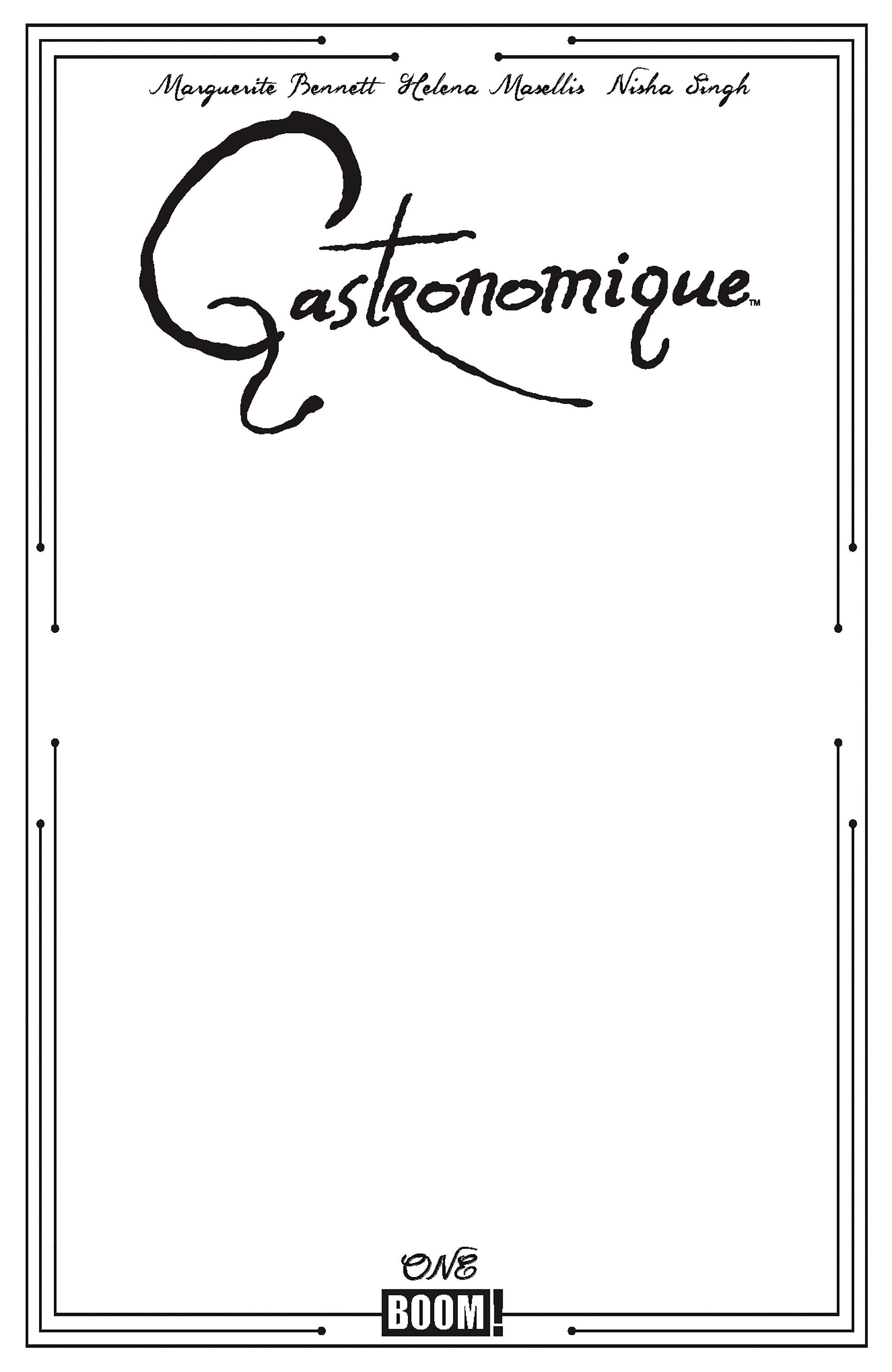 Gastronomique #1 Boom D Blank 08/12/2026 | BD Cosmos