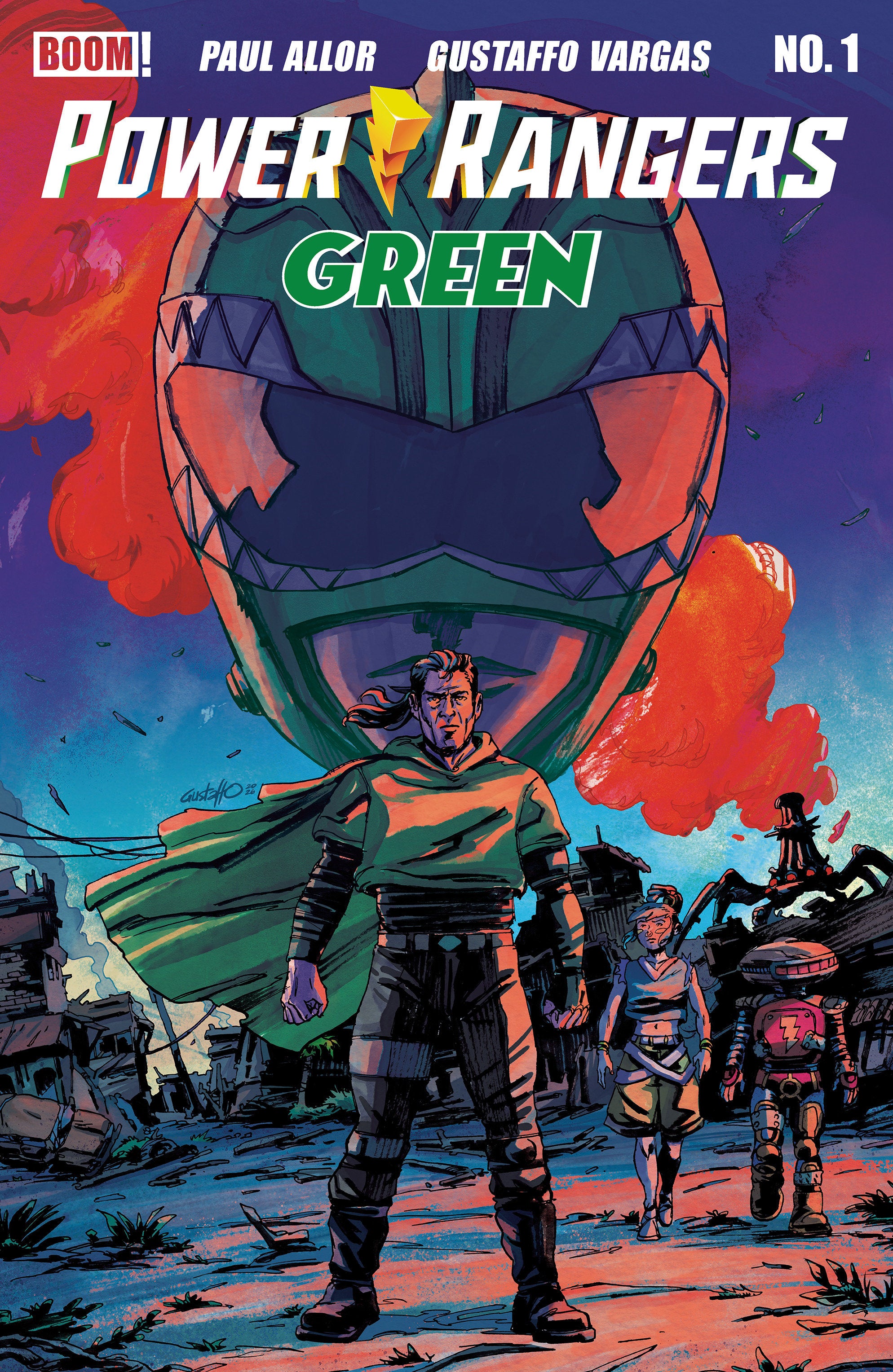 Power Rangers Green #1 Boom B Vargas 08/05/2026 | BD Cosmos