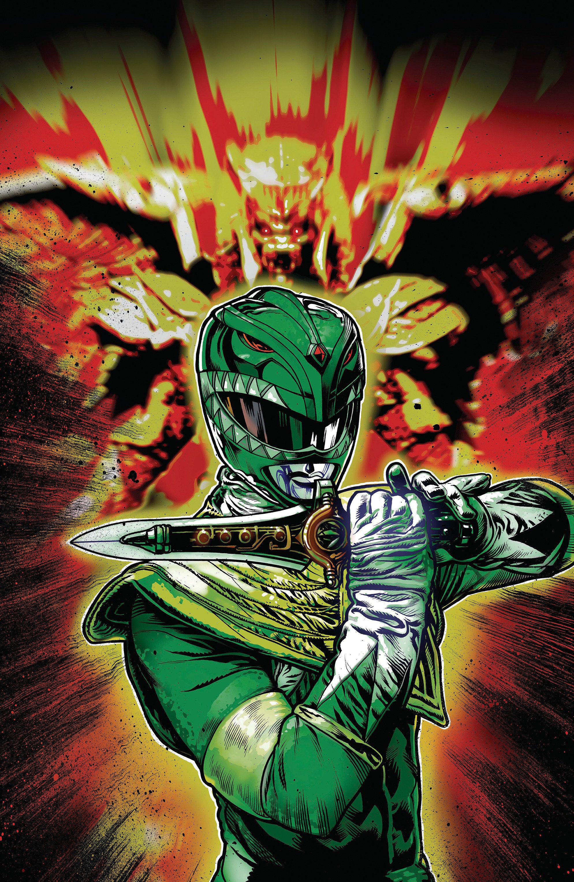 Power Rangers Green #5 BOOM D Foil Virgin Harris 12/23/2026 | BD Cosmos