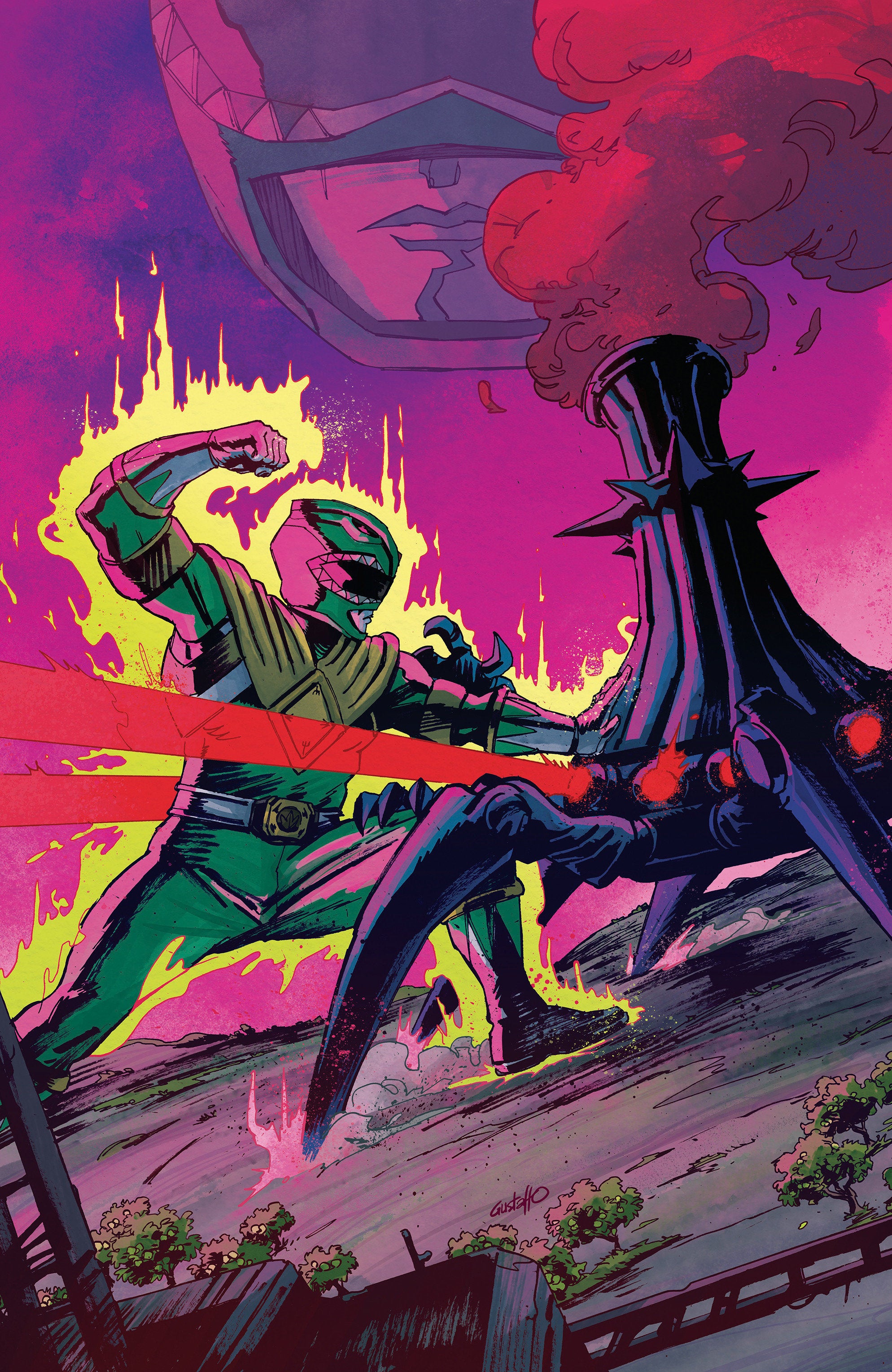 Power Rangers Green #5 BOOM E 1:10 Foil Virgin Vargas 12/23/2026 | BD Cosmos