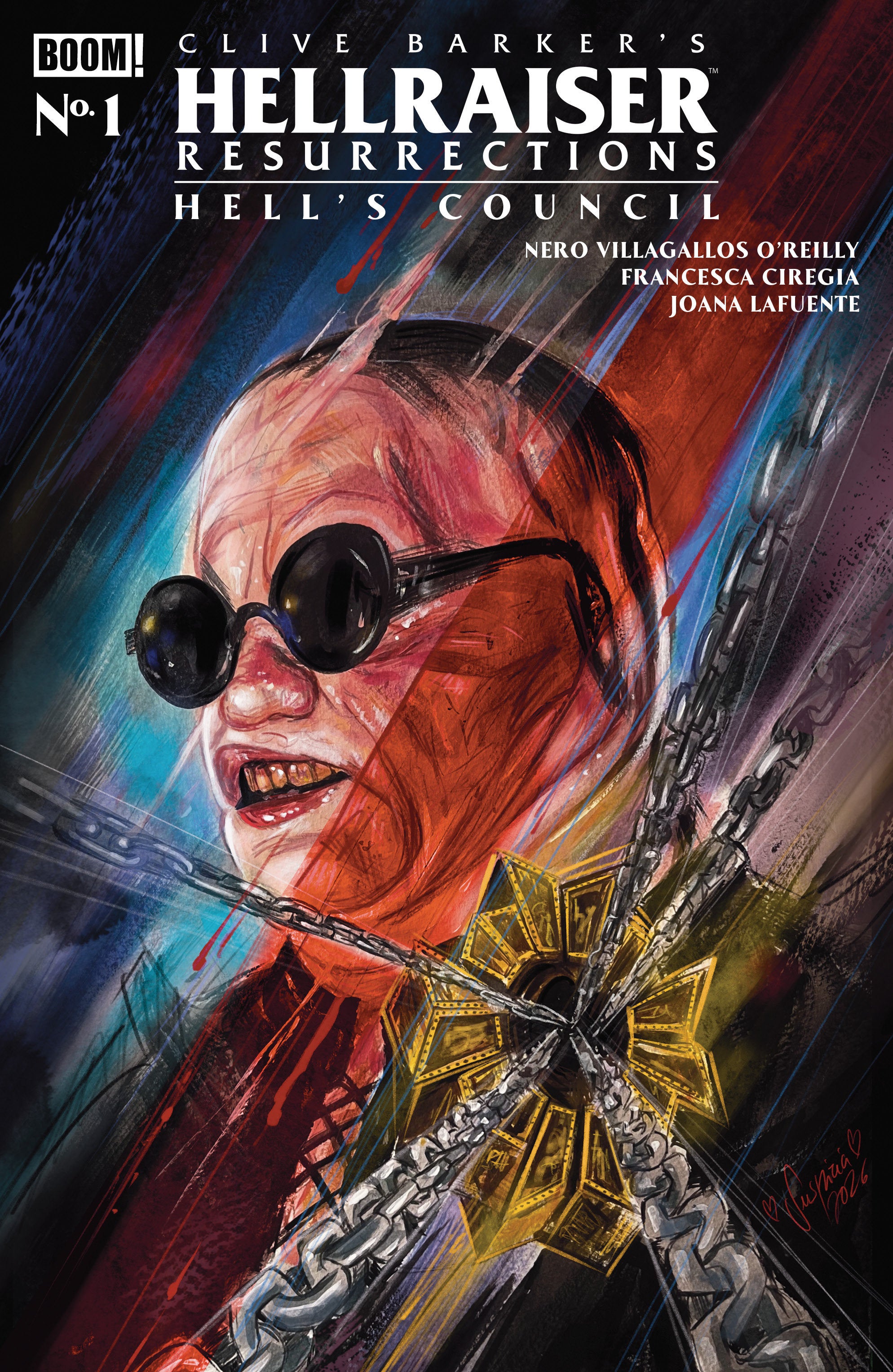 Hellraiser: Resurrections Hell's Council #1 Boom A Main Vilchez 09/23/2026 | BD Cosmos
