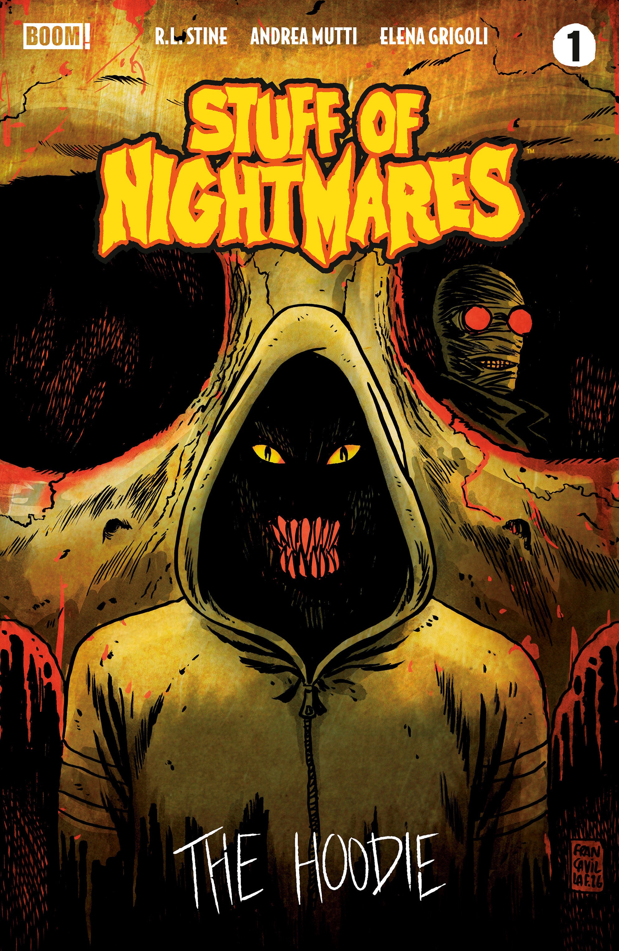 Stuff Of Nightmares: The Hoodie #1 BOOM A Main Francavilla 12/02/2026 | BD Cosmos