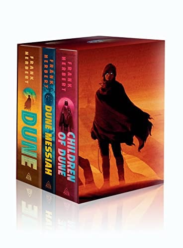 Frank Herbert's Dune Saga Books 1-3 Deluxe Hardcover Boxed Set | BD Cosmos