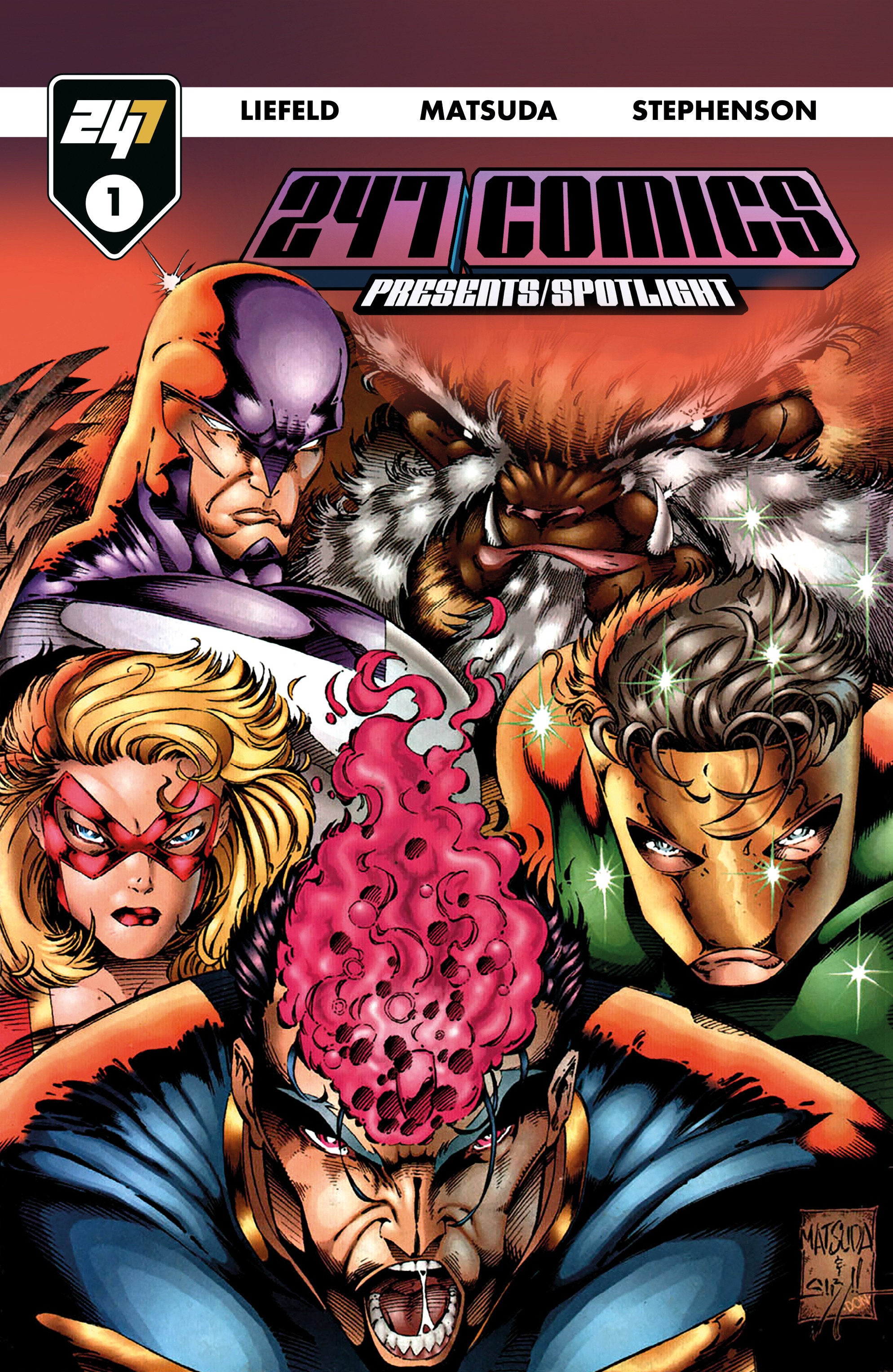 247 Comics Presents / Spotlight #1 Cover E   Newmen | BD Cosmos