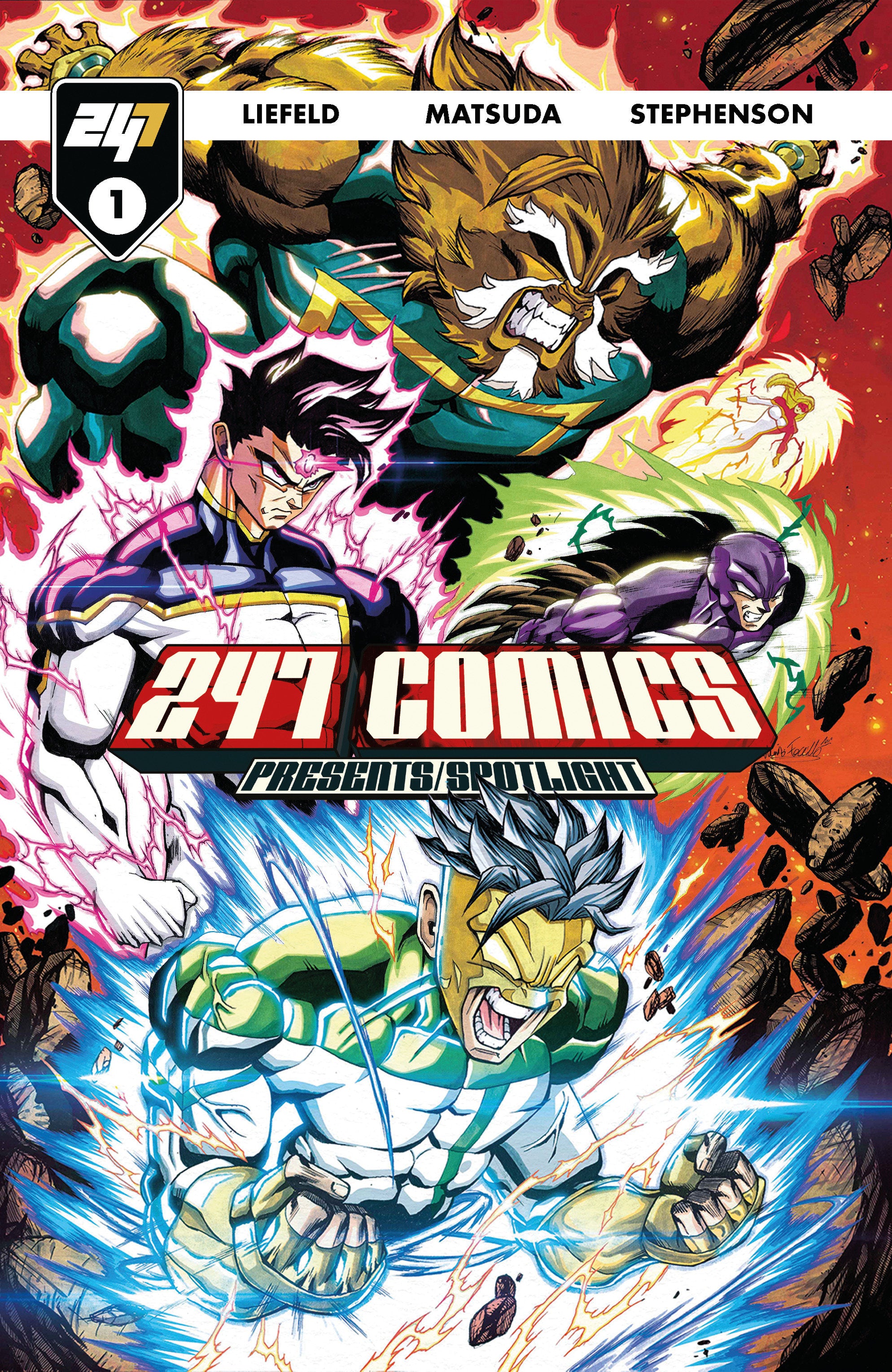 247 Comics Presents / Spotlight #1 Cover F   Newmen Manga Variant | BD Cosmos