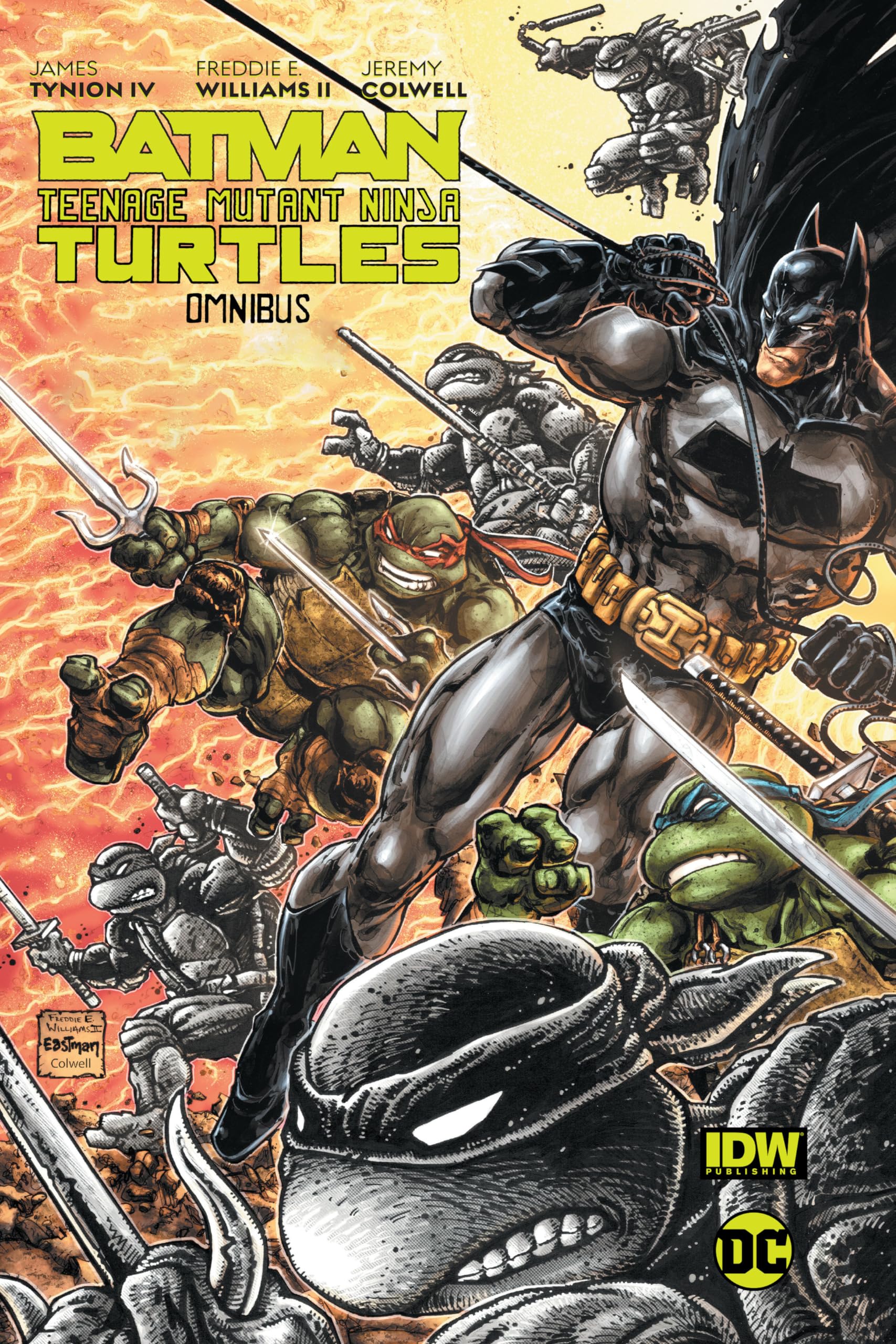 Batman Teenage Mutant Ninja Turtles Omnibus Hardcover | BD Cosmos