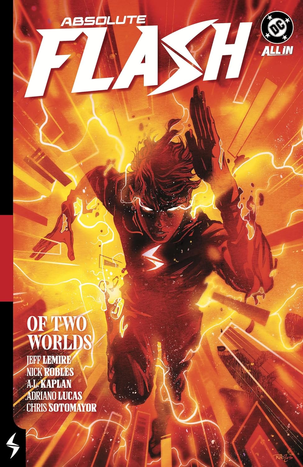 Absolute Flash Vol. 1: Of Two Worlds Hardcover | BD Cosmos