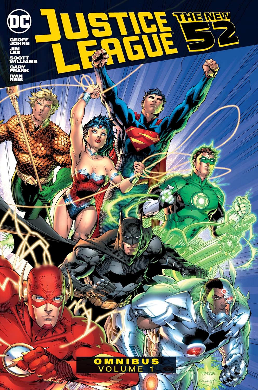 Justice League The New 52 Omnibus Volume 1 Hardcover | BD Cosmos