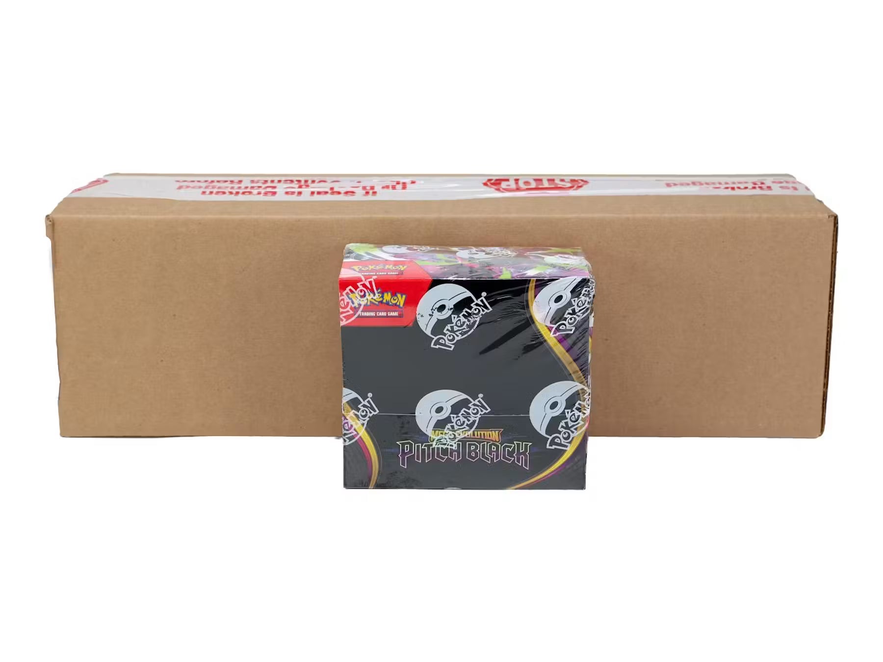 POKEMON TCG ME05: PITCH BLACK BOOSTER CASE - LIMIT 1 PER ORDER | BD Cosmos