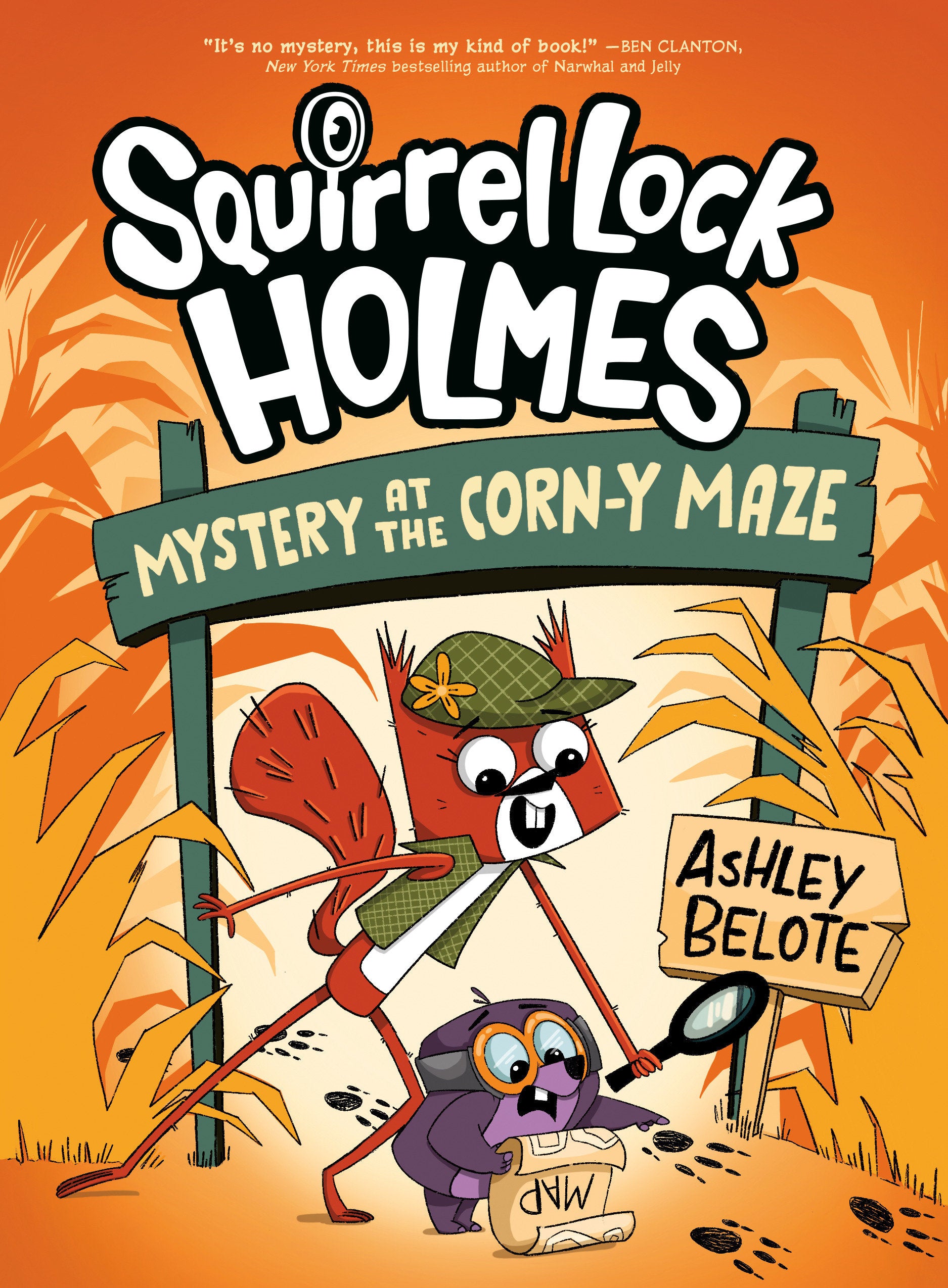 Squirrel Lock Holmes #2: Mystery At The Corn Y Maze | BD Cosmos