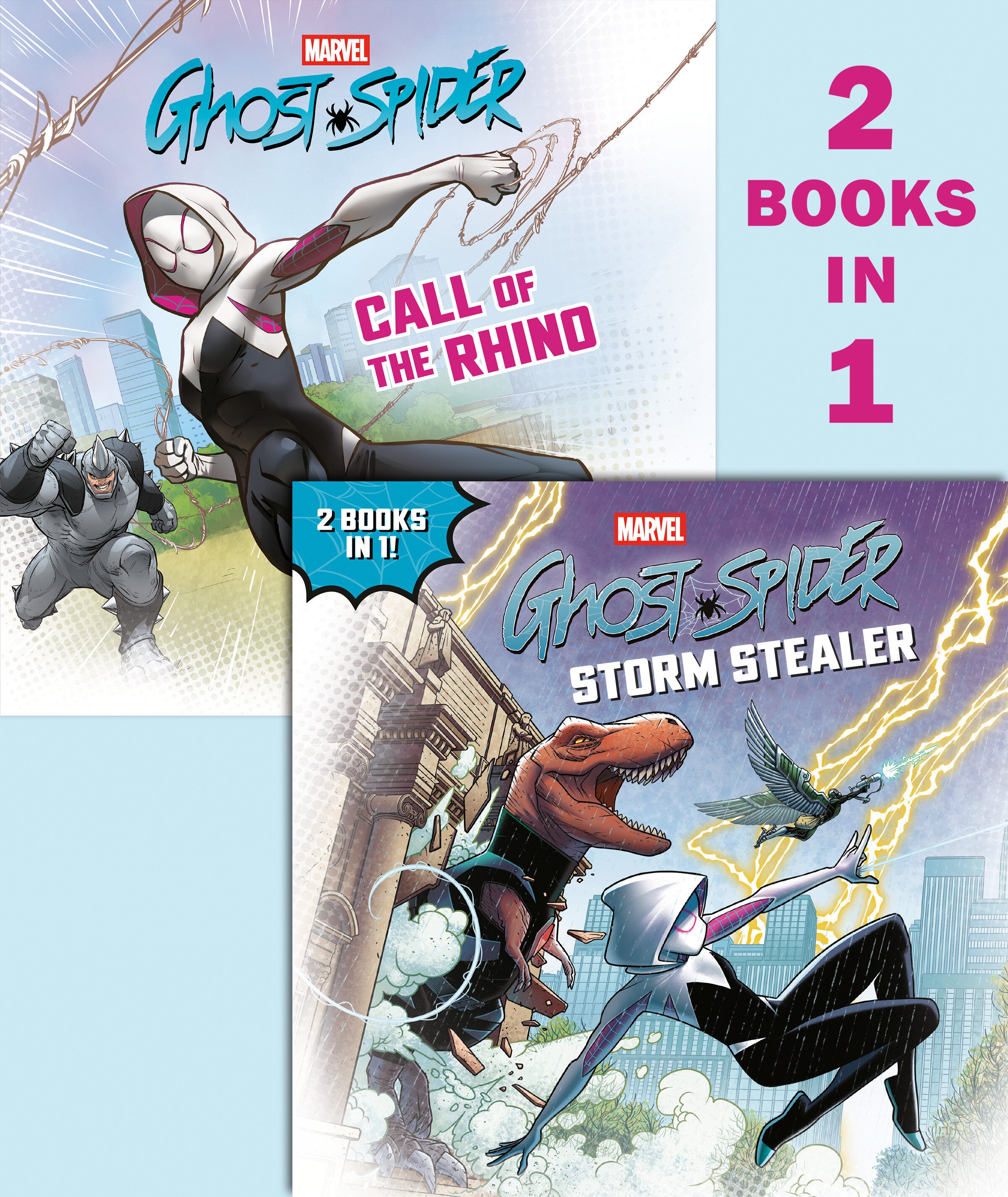 Ghost-Spider 2-in-1: Storm Stealer/Call of the Rhino (Marvel) - Release Estimate 01/06/2027 | BD Cosmos