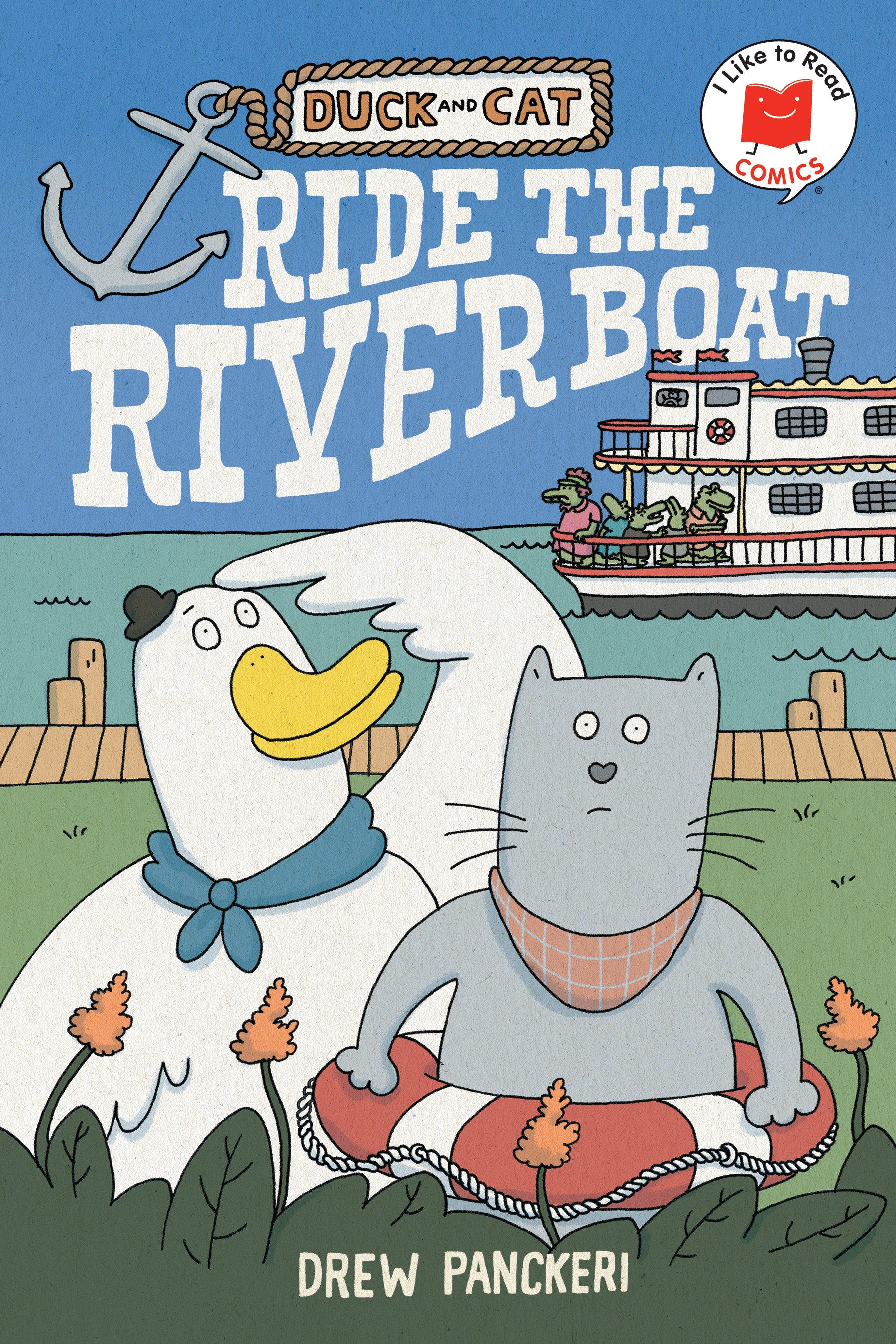 Duck And Cat Ride The Riverboat | BD Cosmos