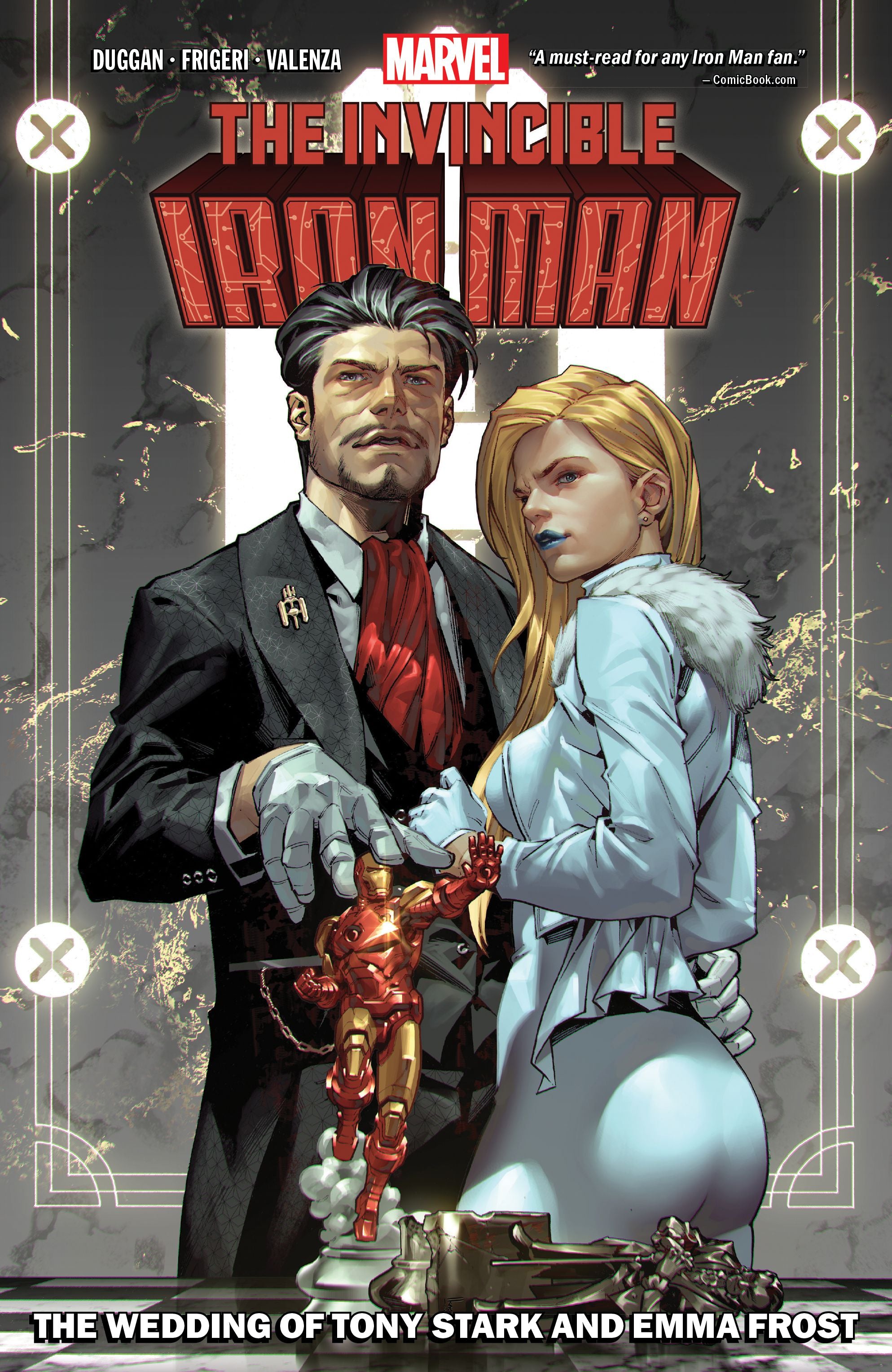 Invincible Iron Man par Gerry Duggan Volume. 2 : Le mariage de Tony Stark et Emma Frost | BD Cosmos