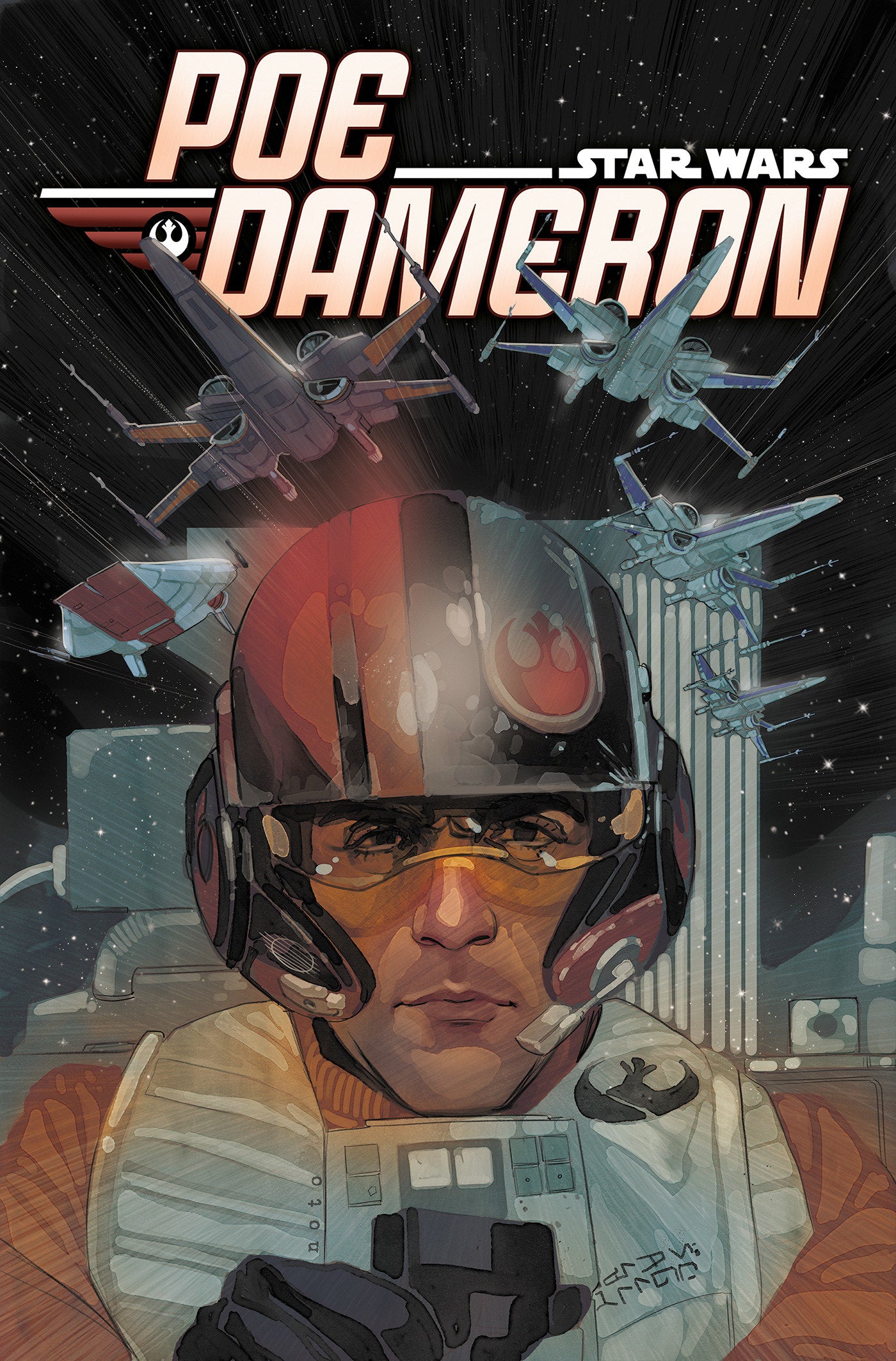 Star Wars: Poe Dameron Omnibus Phil Noto Cover | BD Cosmos