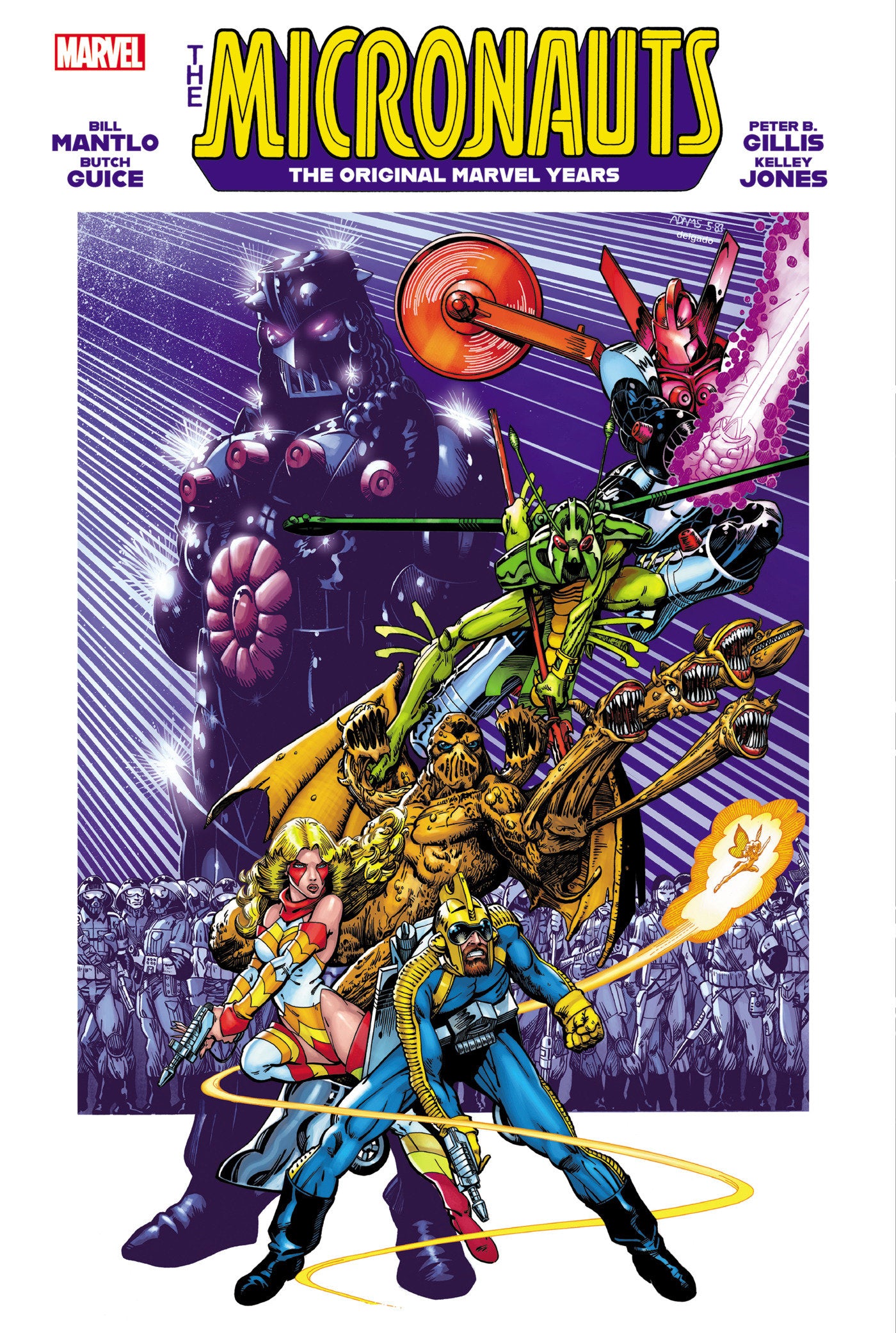 Micronauts: The Original Marvel Years Omnibus Volume. 3 Arthur Adams Cover [Direct Market Only ] | BD Cosmos
