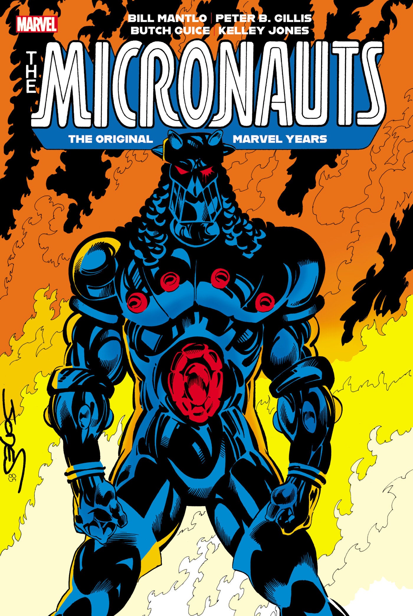 Micronauts: The Original Marvel Years Omnibus Volume. 3 Kelley Jones Cover [Direct Market Only] | BD Cosmos
