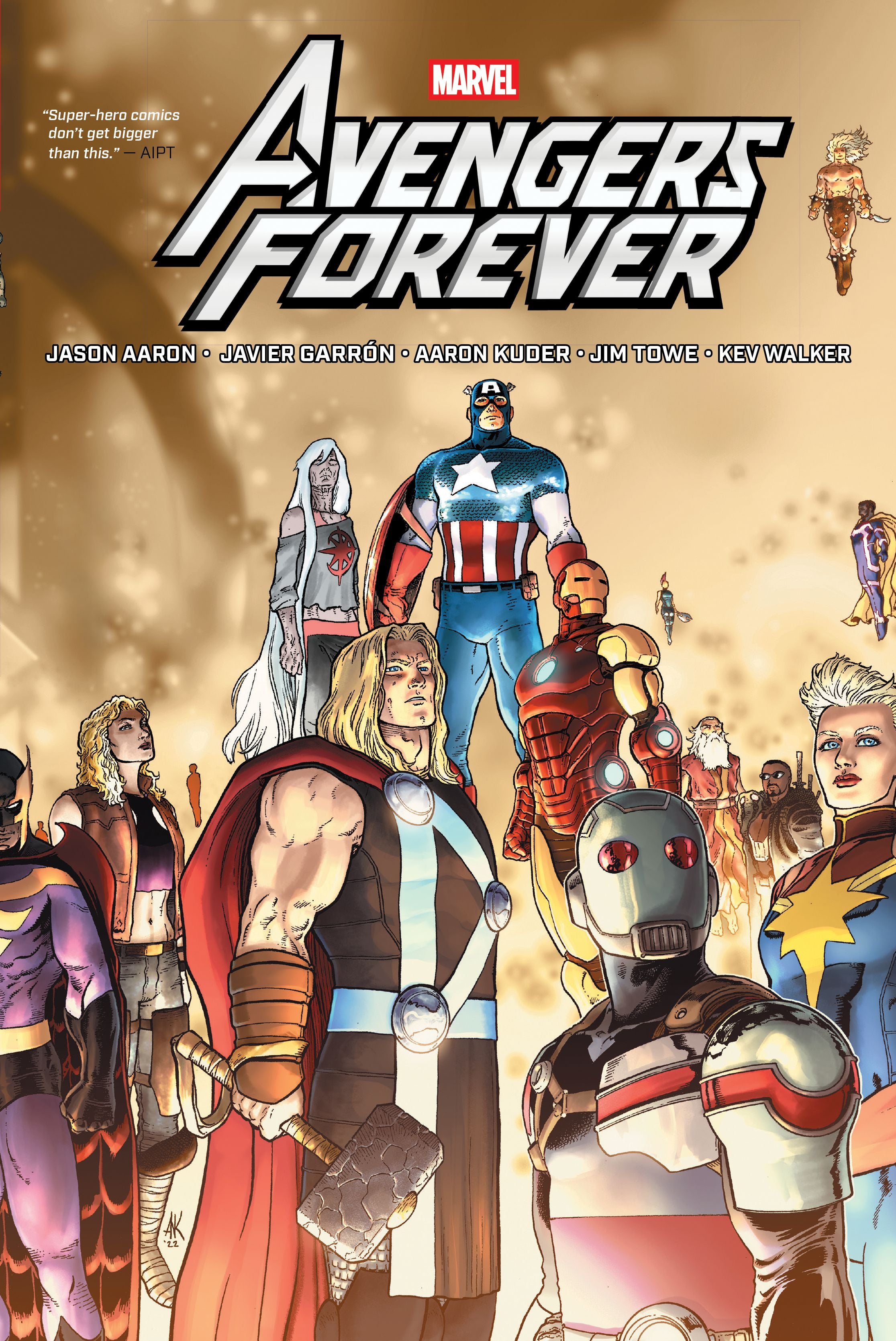 Avengers Forever By Jason Aaron Omnibus Aaron Kuder Cover | BD Cosmos