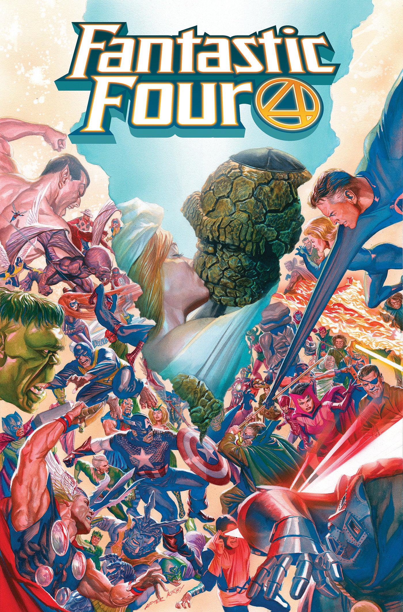 Fantastic Four By Dan Slott Omnibus Volume. 1 Alex Ross Cover [Direct Market Only] | BD Cosmos