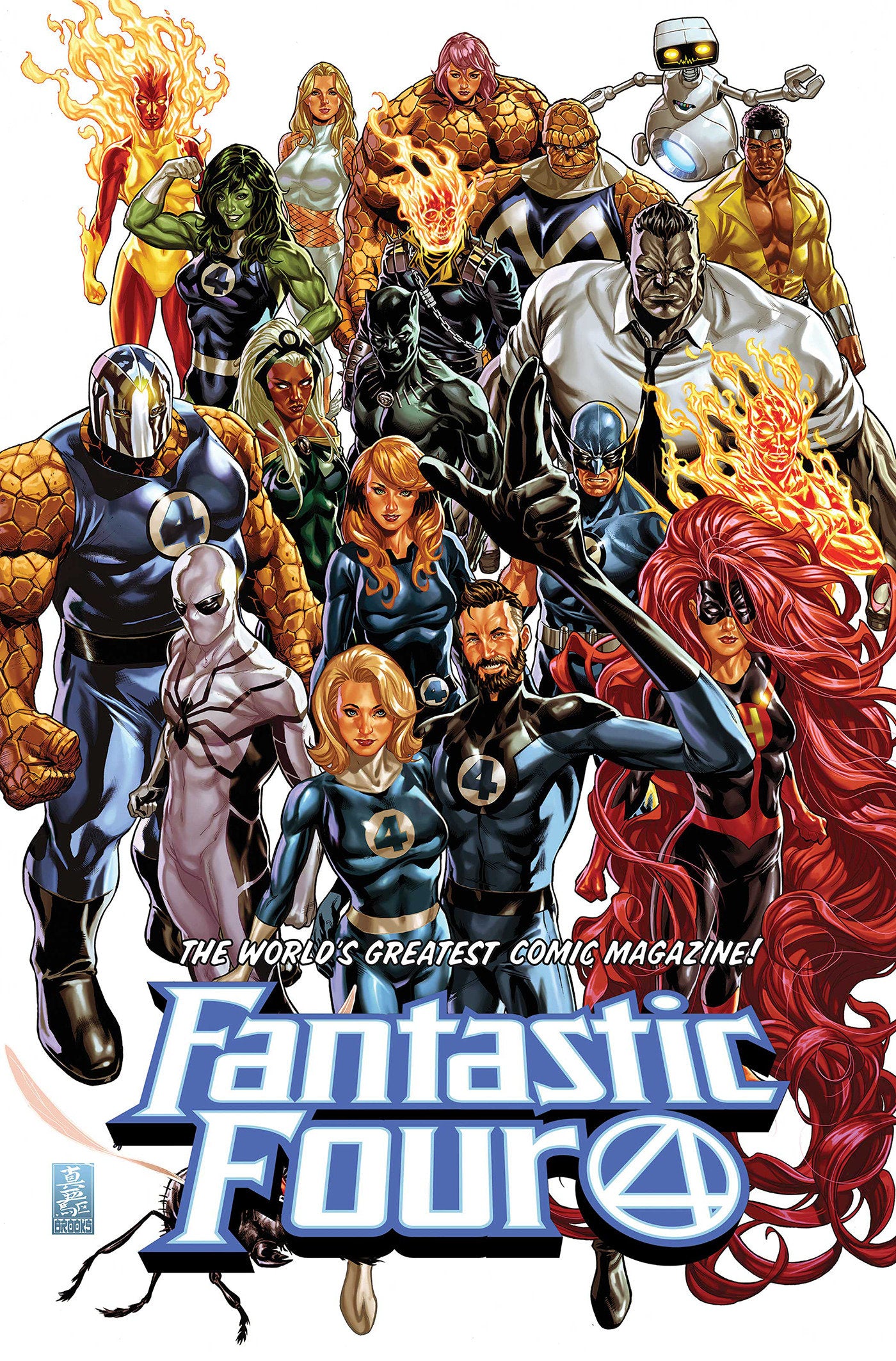 Fantastic Four By Dan Slott Omnibus Volume. 2 Mark Brooks Cover | BD Cosmos