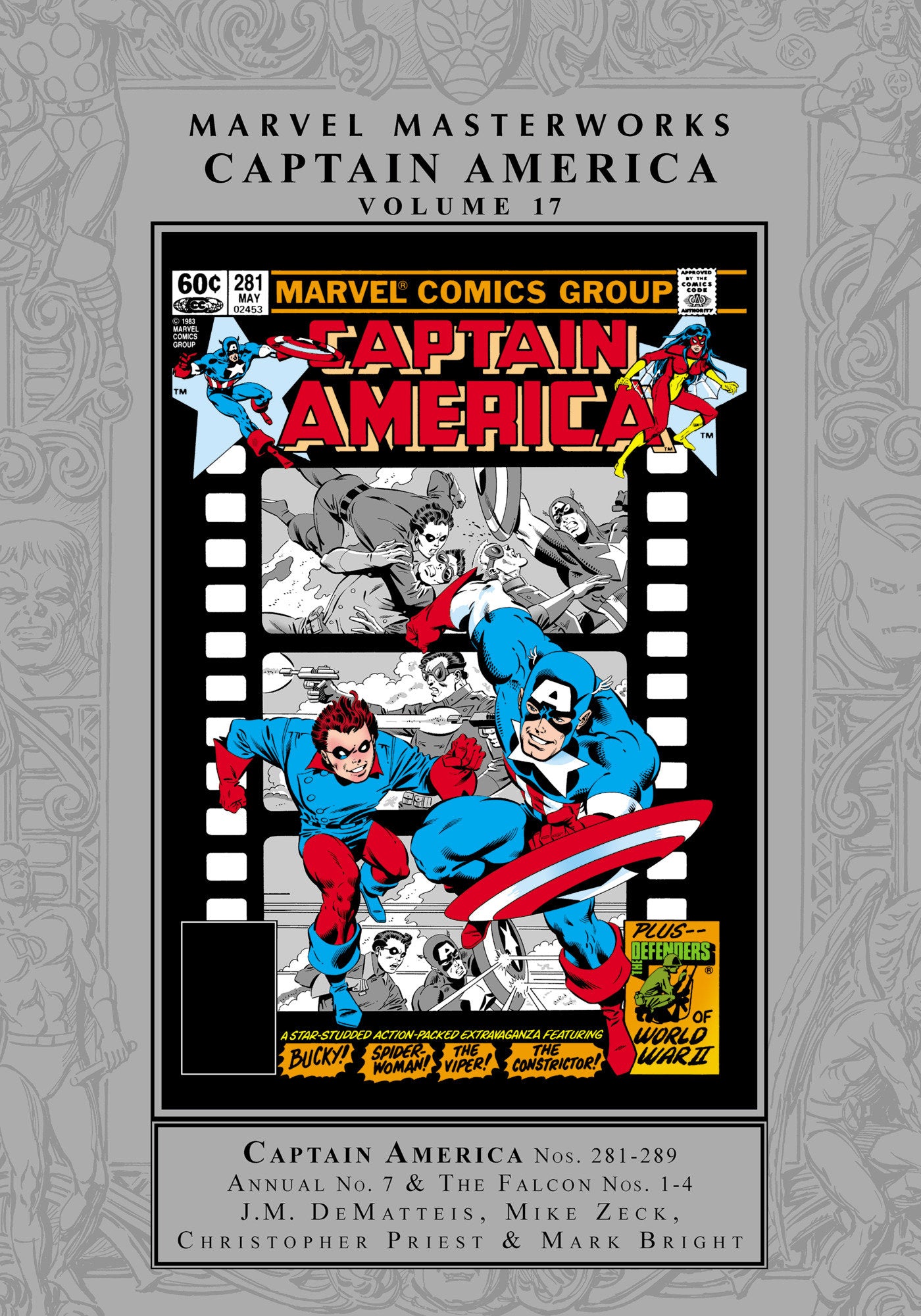 Marvel Masterworks: Captain America Volume. 17 | BD Cosmos