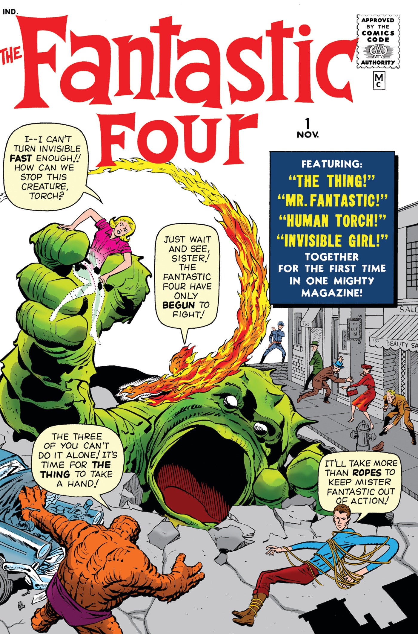 The Fantastic Four Omnibus Volume. 1 Jack Kirby Cover [New Printing 3, Direct Market Only] | BD Cosmos