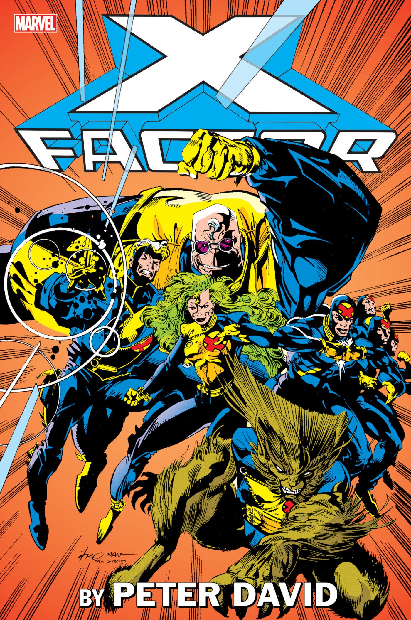 X-Factor By Peter David Omnibus Volume. 1 Larry Stroman Cover [New Printing] | BD Cosmos